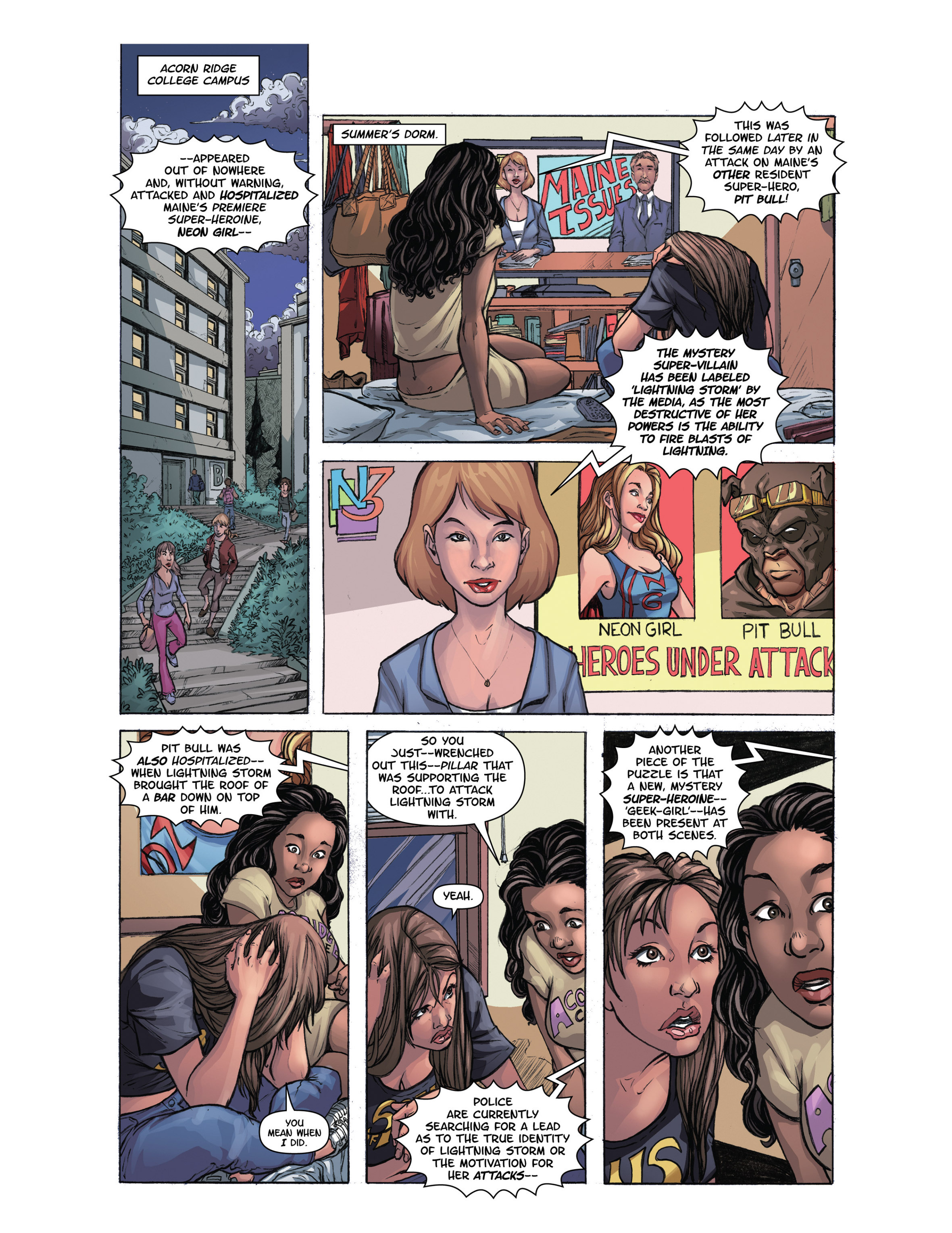 Read online Geek-Girl comic -  Issue #2 - 3