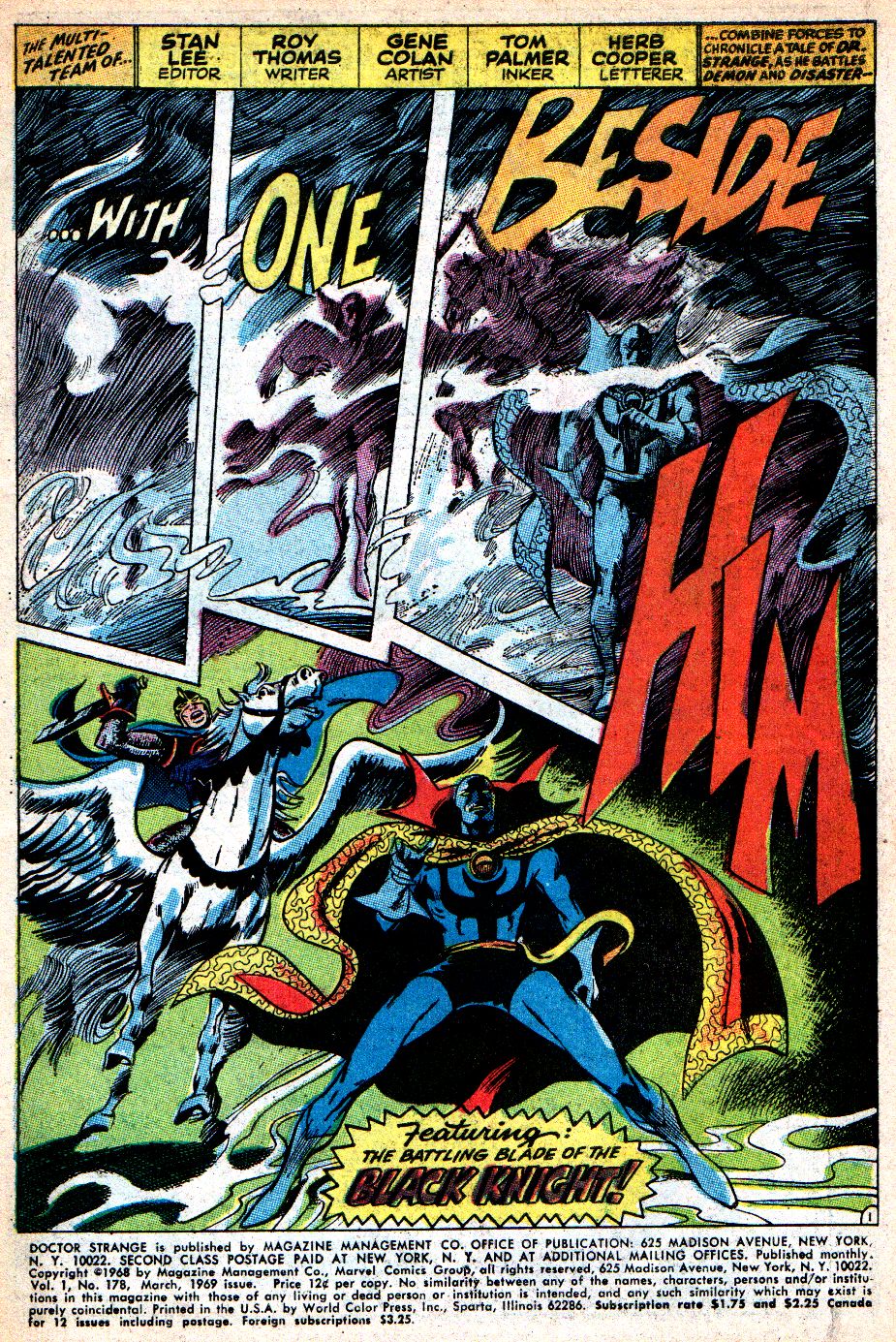 Read online Marvel Masterworks: Doctor Strange comic -  Issue # TPB 3 - 193