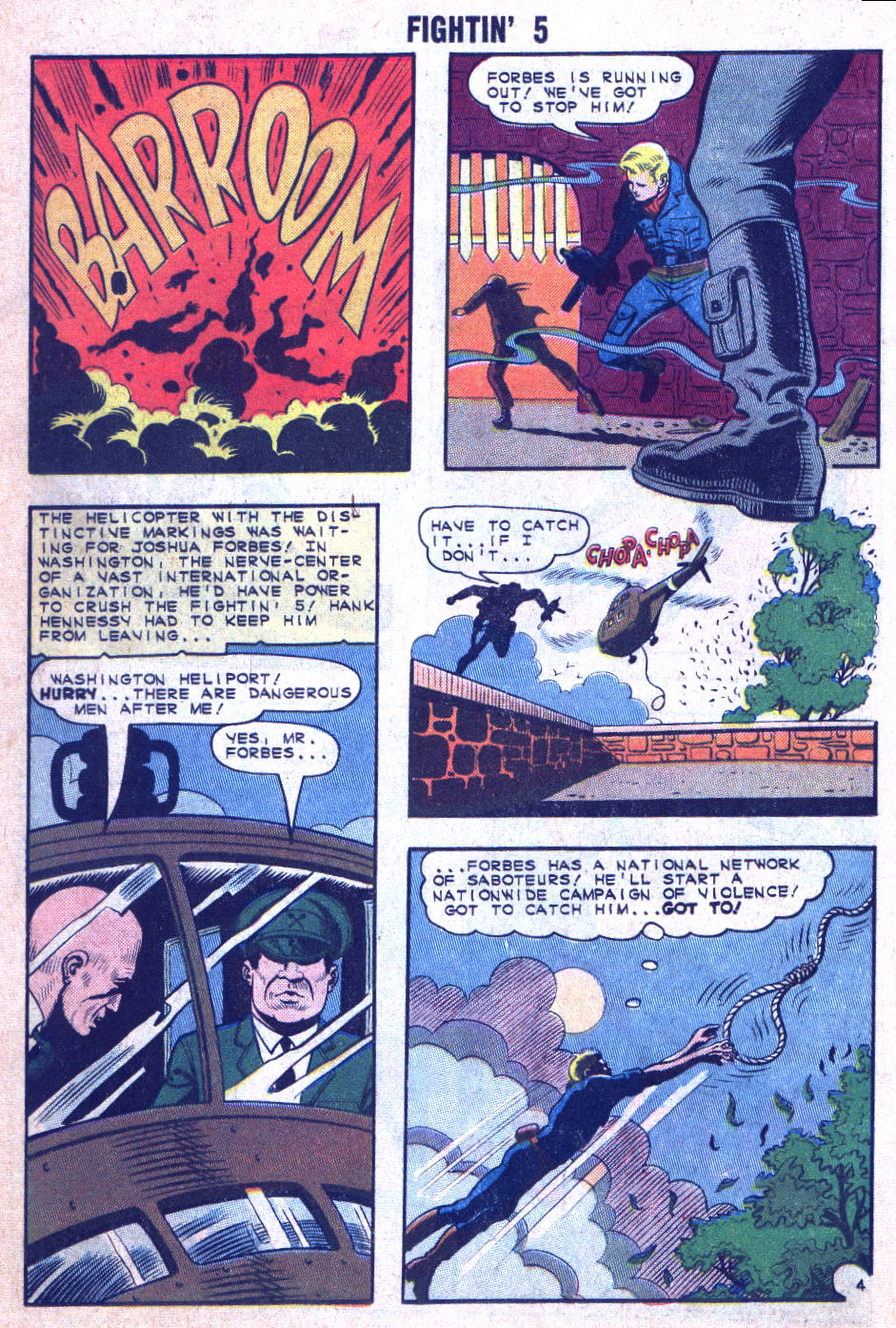 Read online The Fightin' 5 comic -  Issue #32 - 26