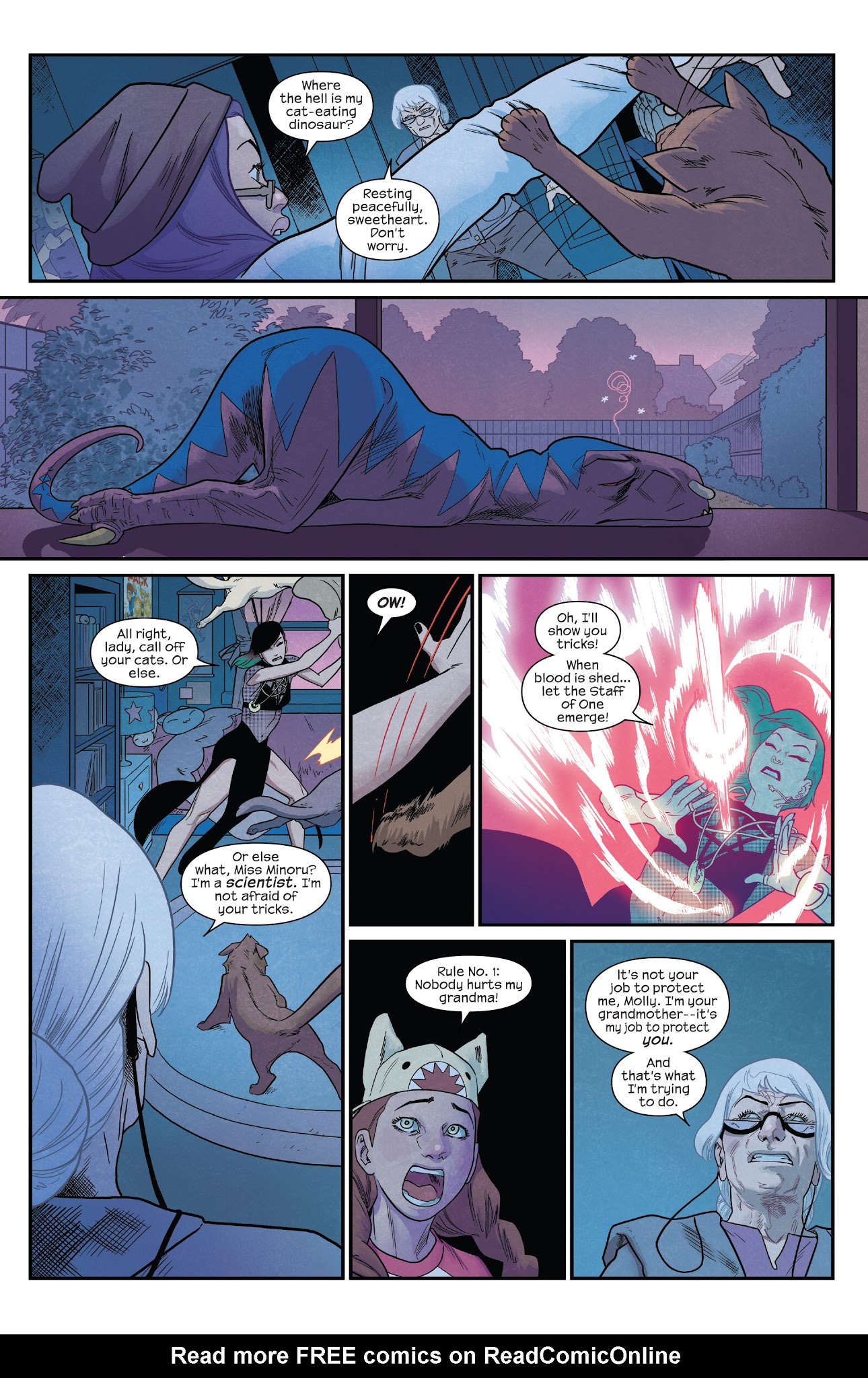 Read online Runaways (2017) comic -  Issue #6 - 7