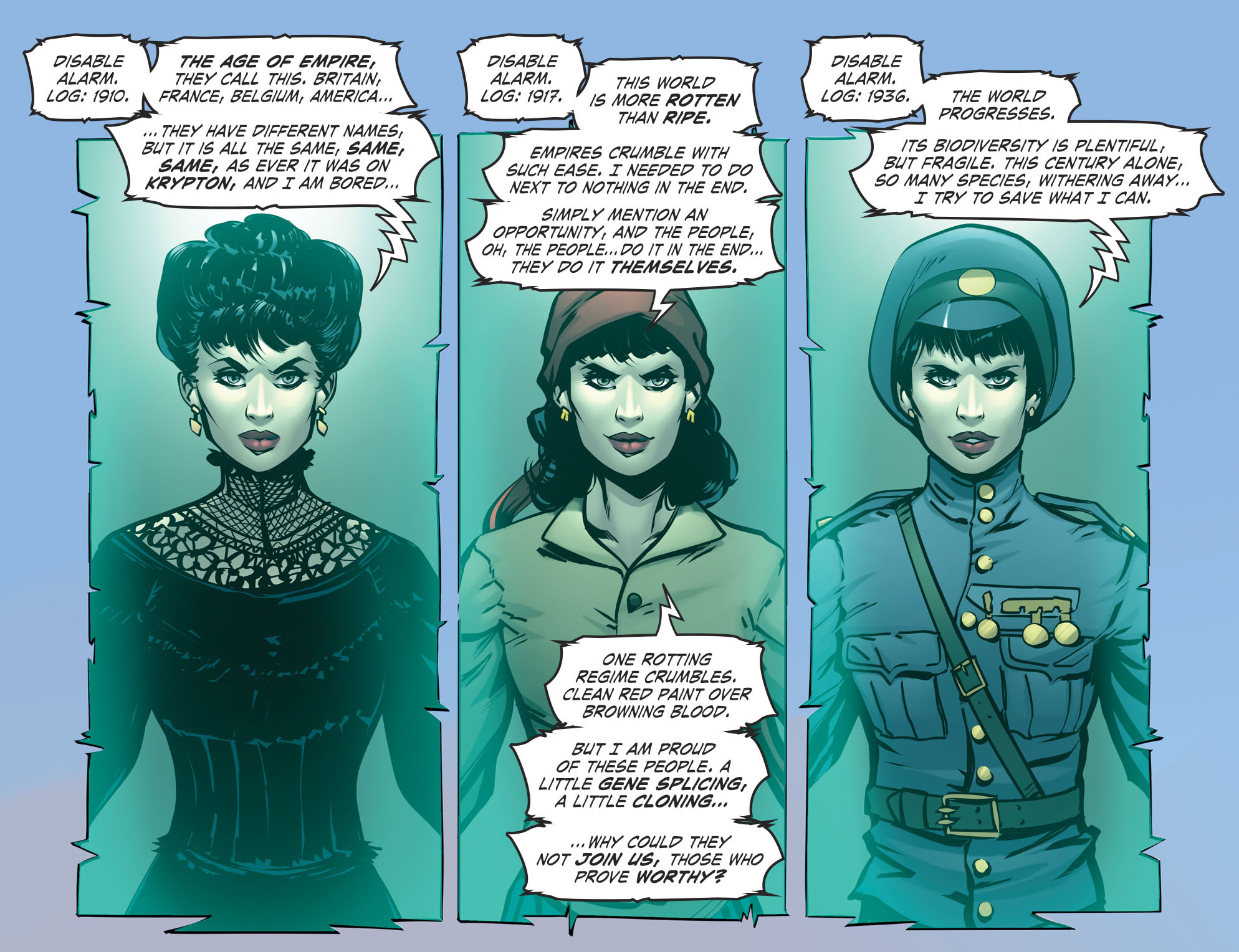 Read online DC Comics: Bombshells comic -  Issue #91 - 17