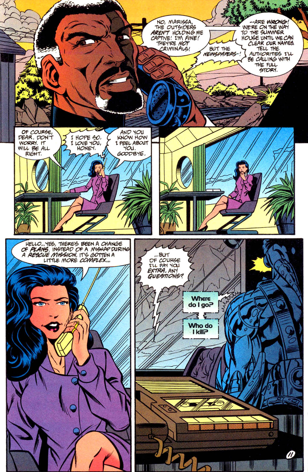 Read online Outsiders (1993) comic -  Issue #2 - 11