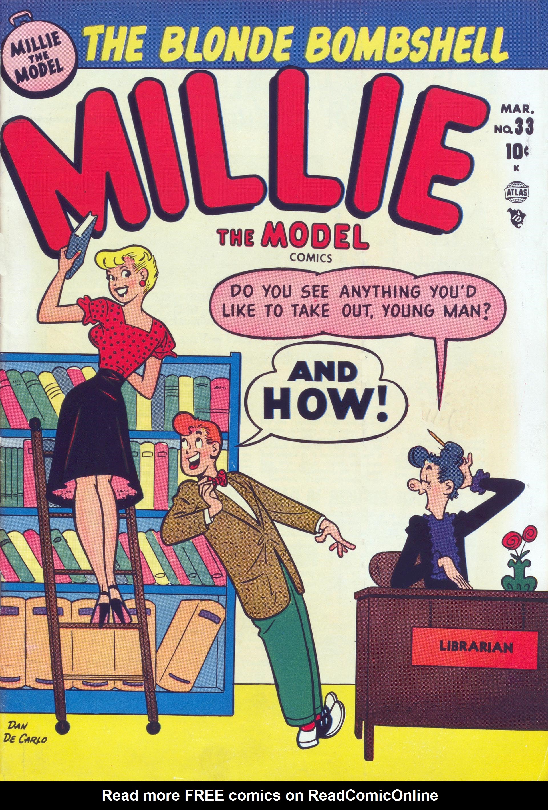 Read online Millie the Model comic -  Issue #33 - 1