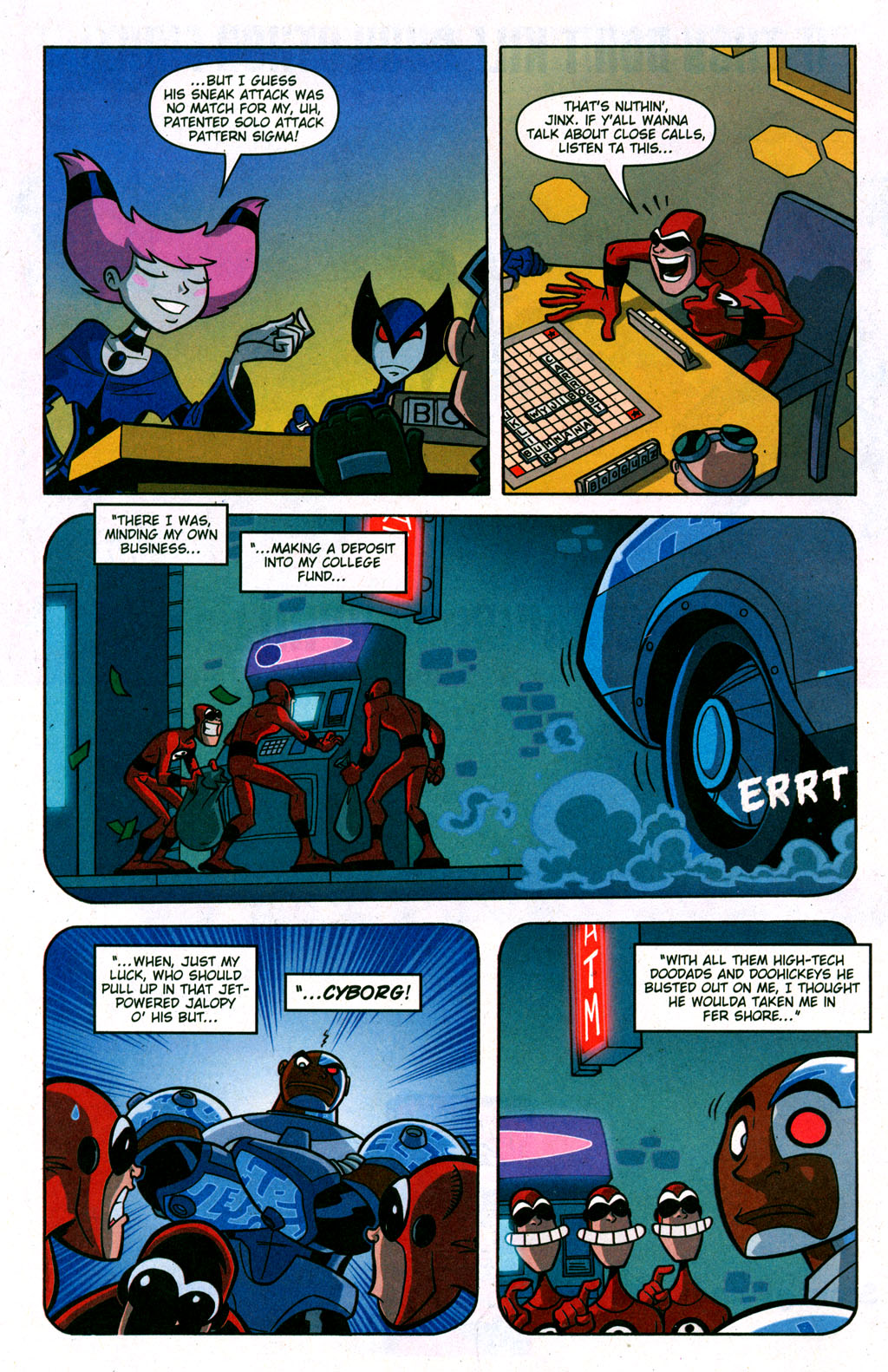 Read online Teen Titans Go! (2003) comic -  Issue #40 - 7