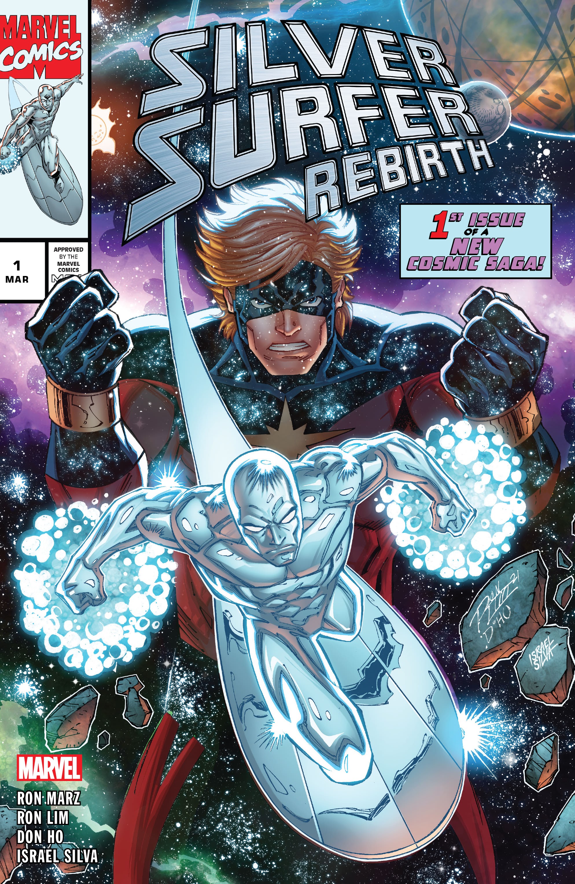 Read online Silver Surfer Rebirth comic -  Issue #1 - 1