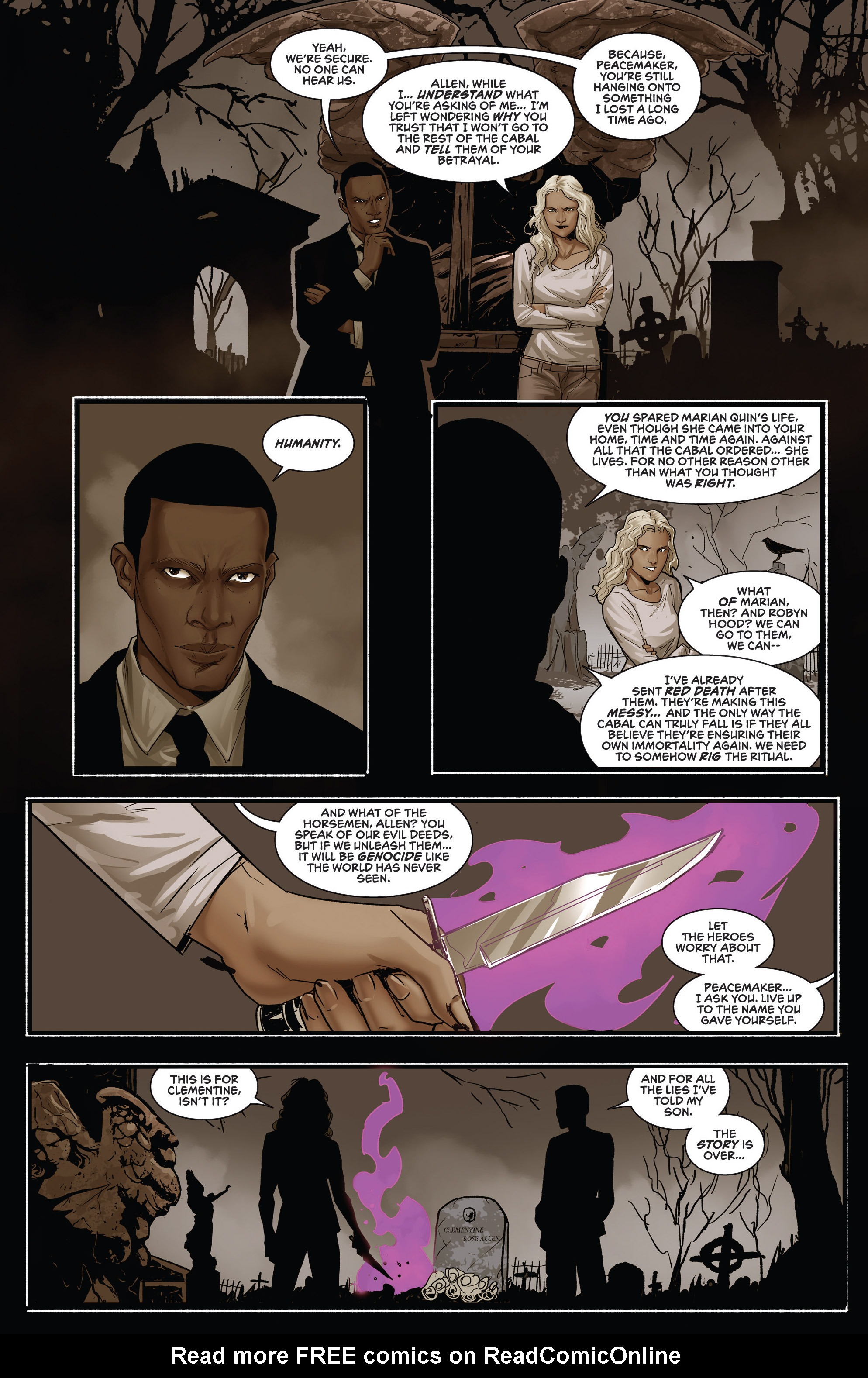 Read online Grimm Fairy Tales presents Robyn Hood (2014) comic -  Issue #20 - 21