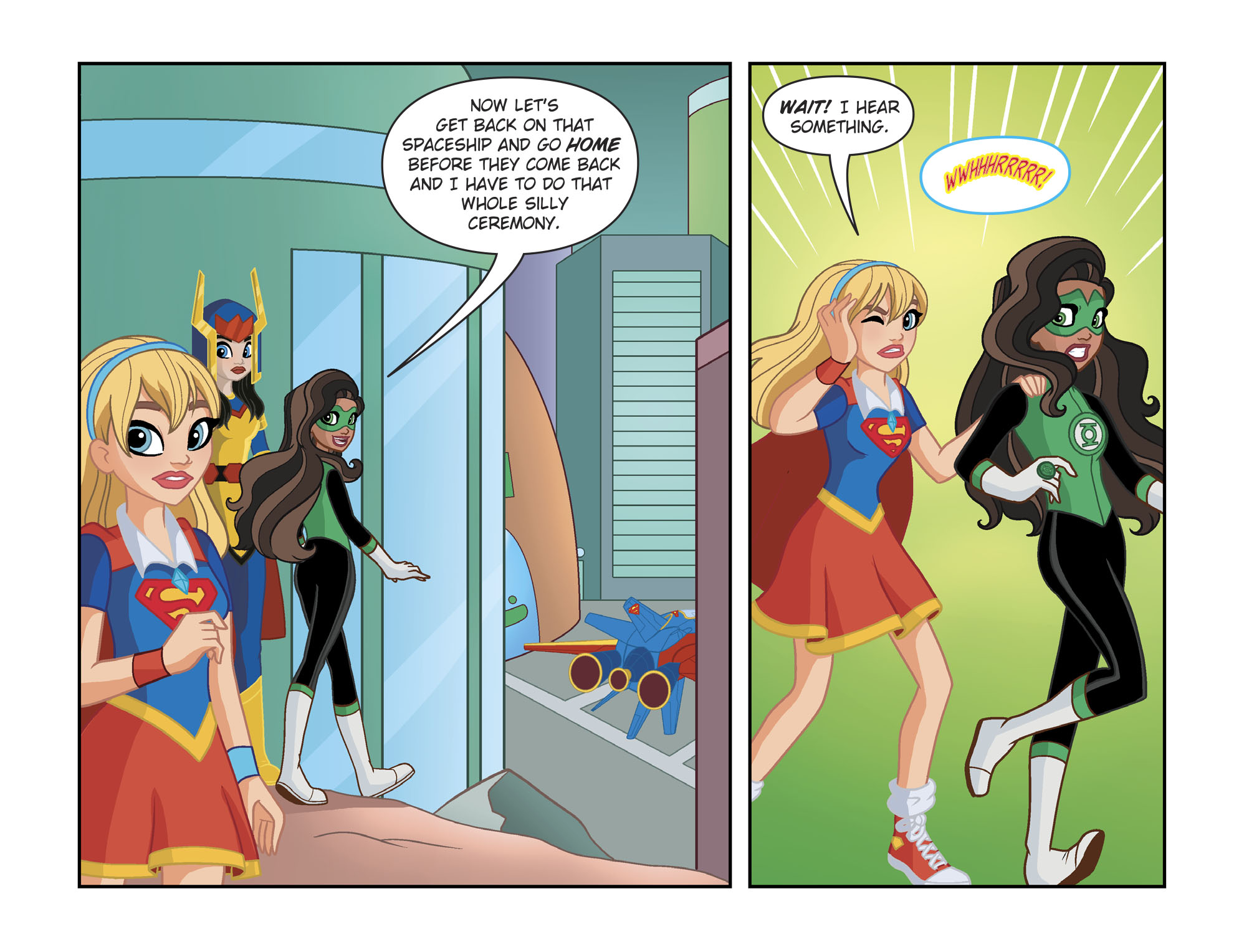 Read online DC Super Hero Girls: Spaced Out comic -  Issue #5 - 5