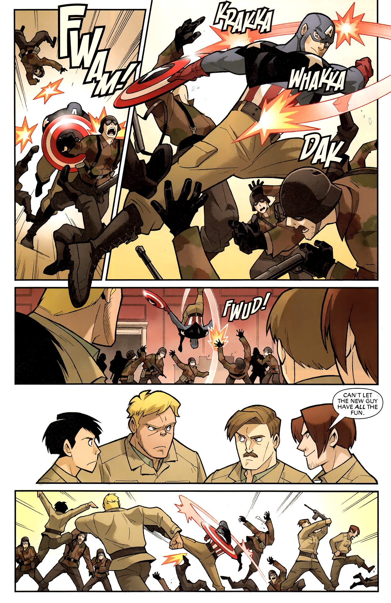 Read online Captain America: Fighting Avenger comic -  Issue # Full - 42