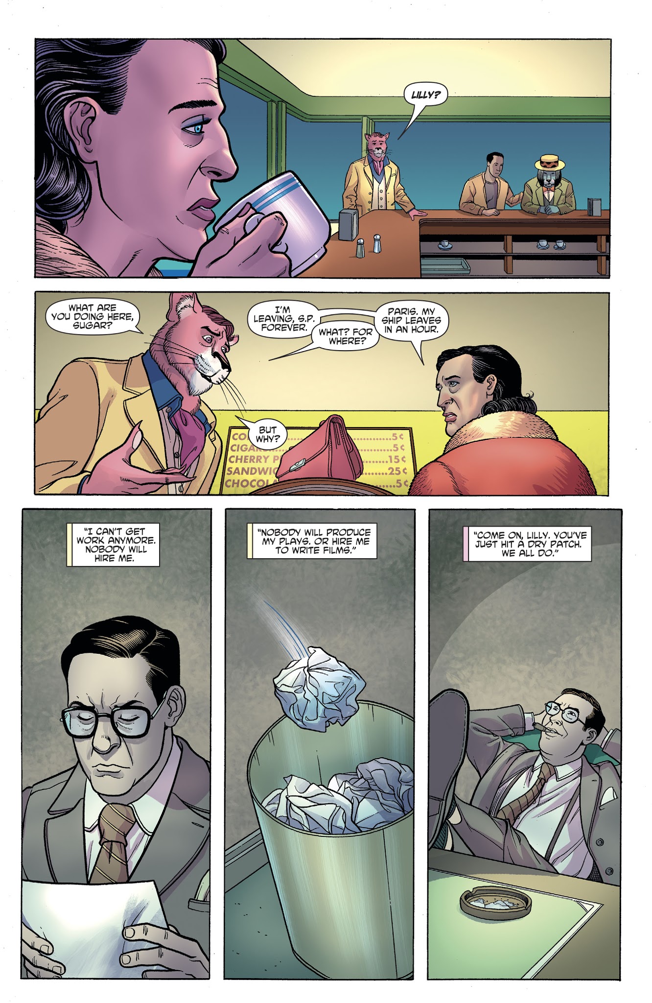 Read online Exit Stage Left: The Snagglepuss Chronicles comic -  Issue #2 - 18