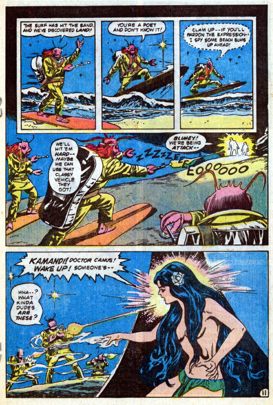 Read online Kamandi, The Last Boy On Earth comic -  Issue #57 - 12