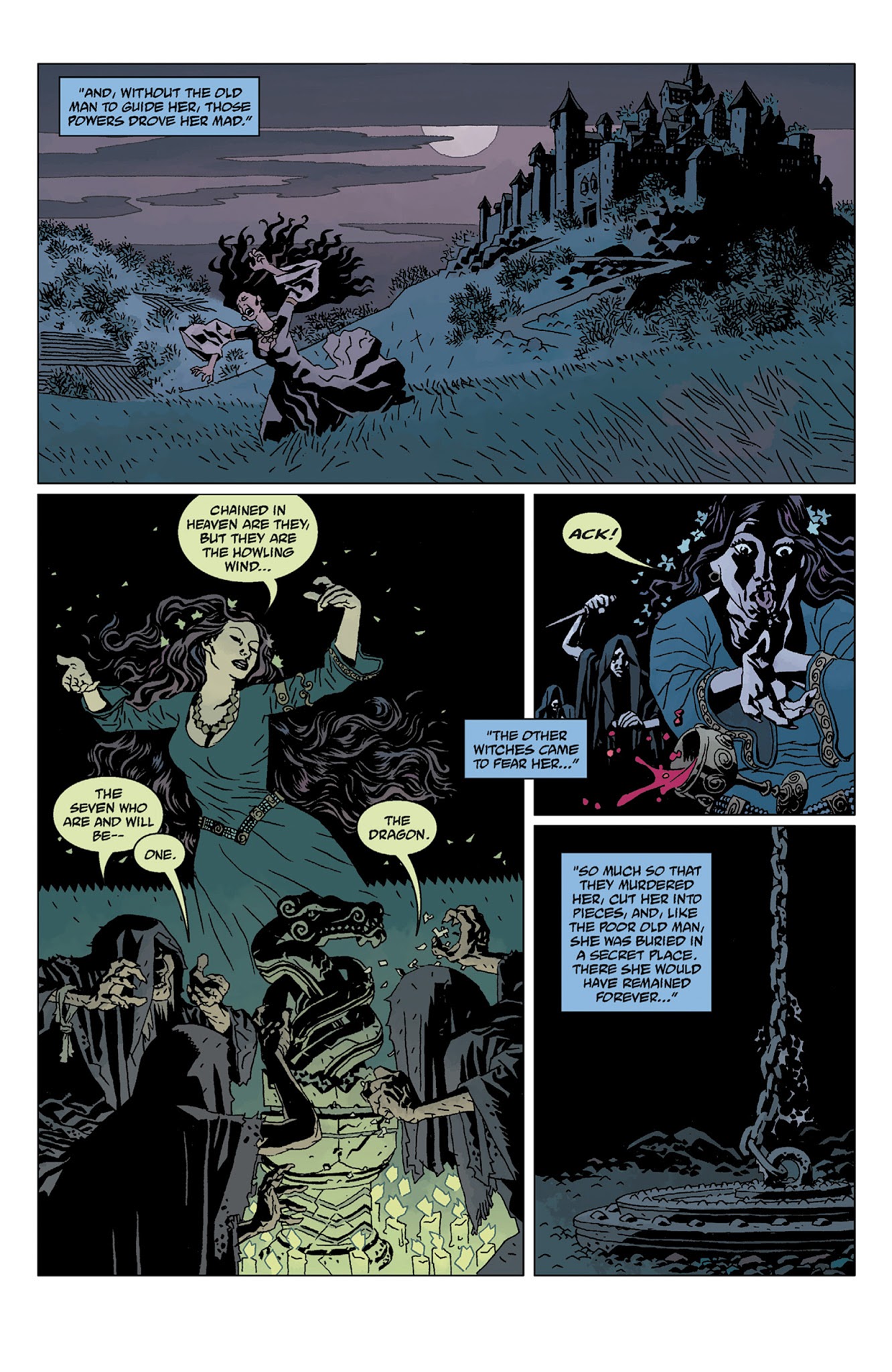 Read online Hellboy: The Storm And The Fury comic -  Issue # TPB - 37