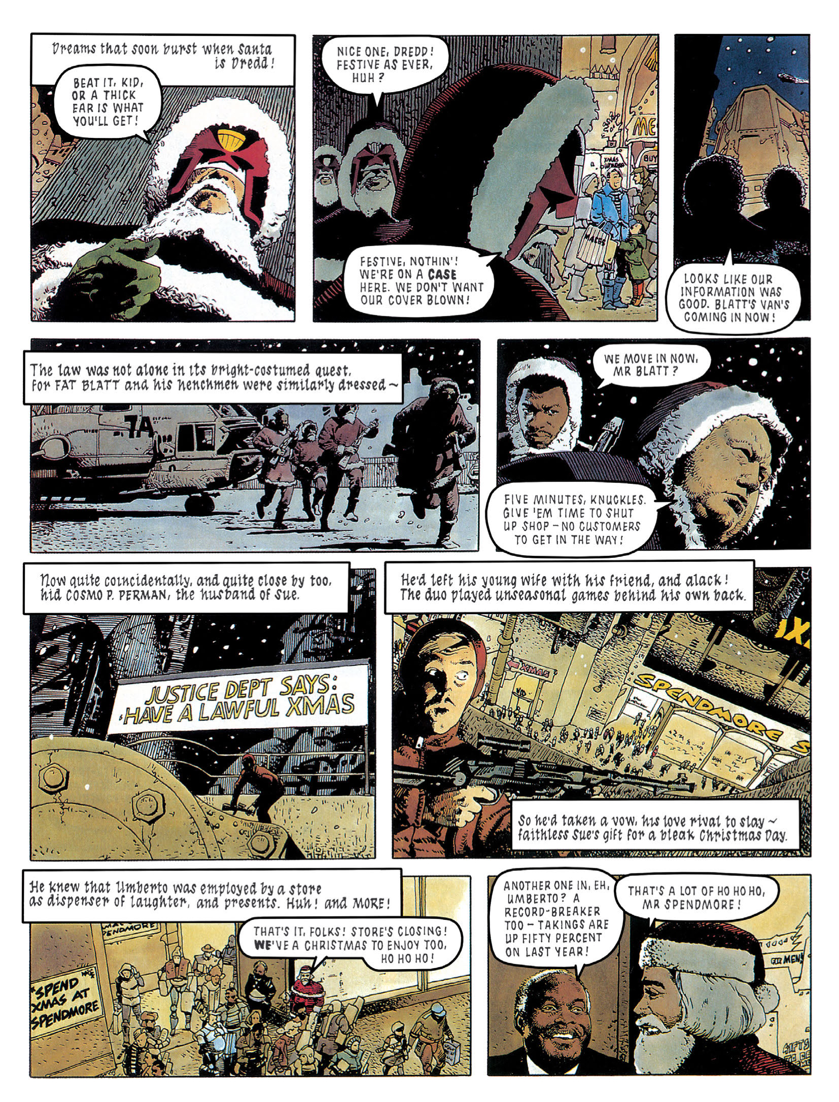 Read online Festive Thrillpower comic -  Issue # TPB - 20