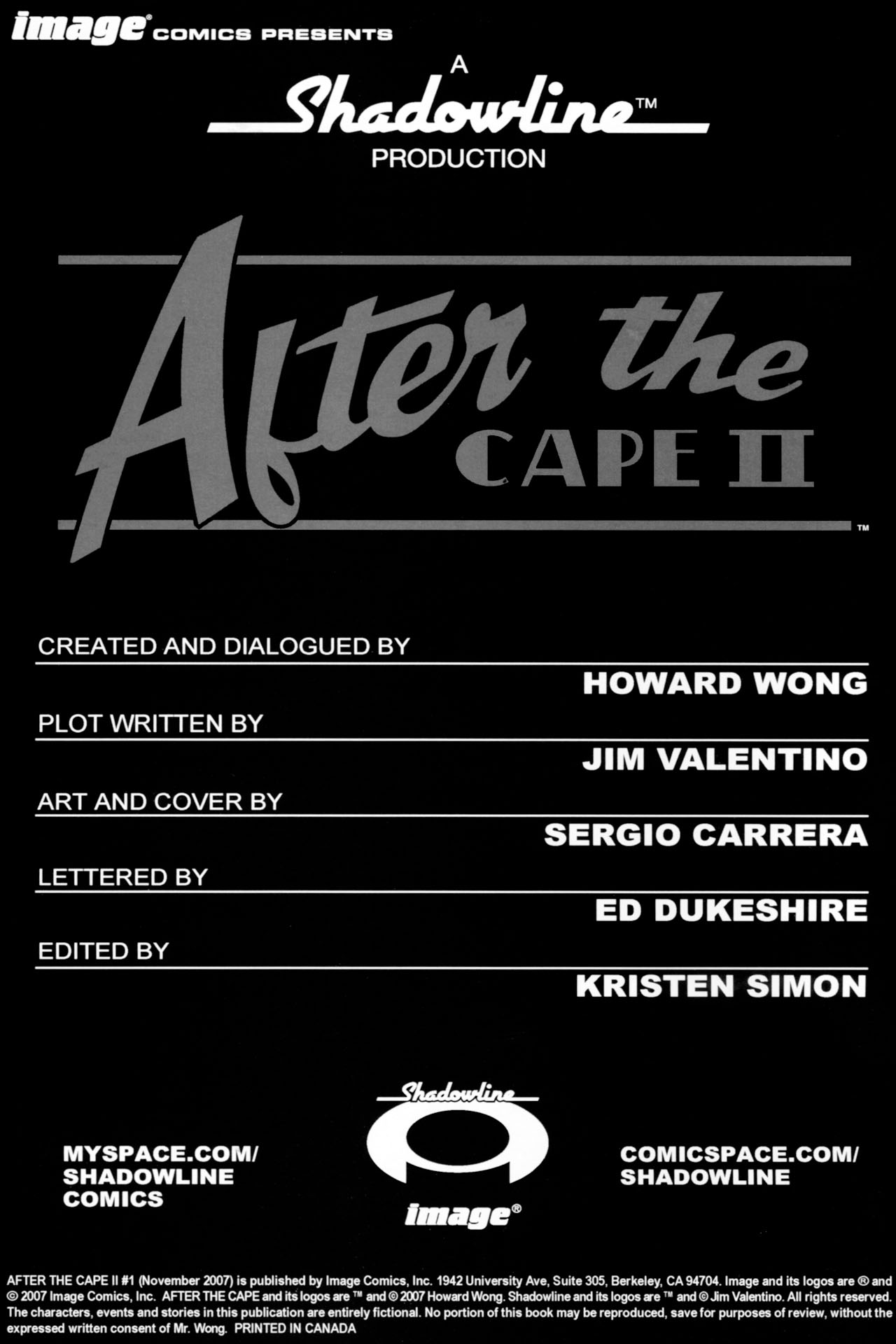 Read online After the Cape II comic -  Issue #1 - 2