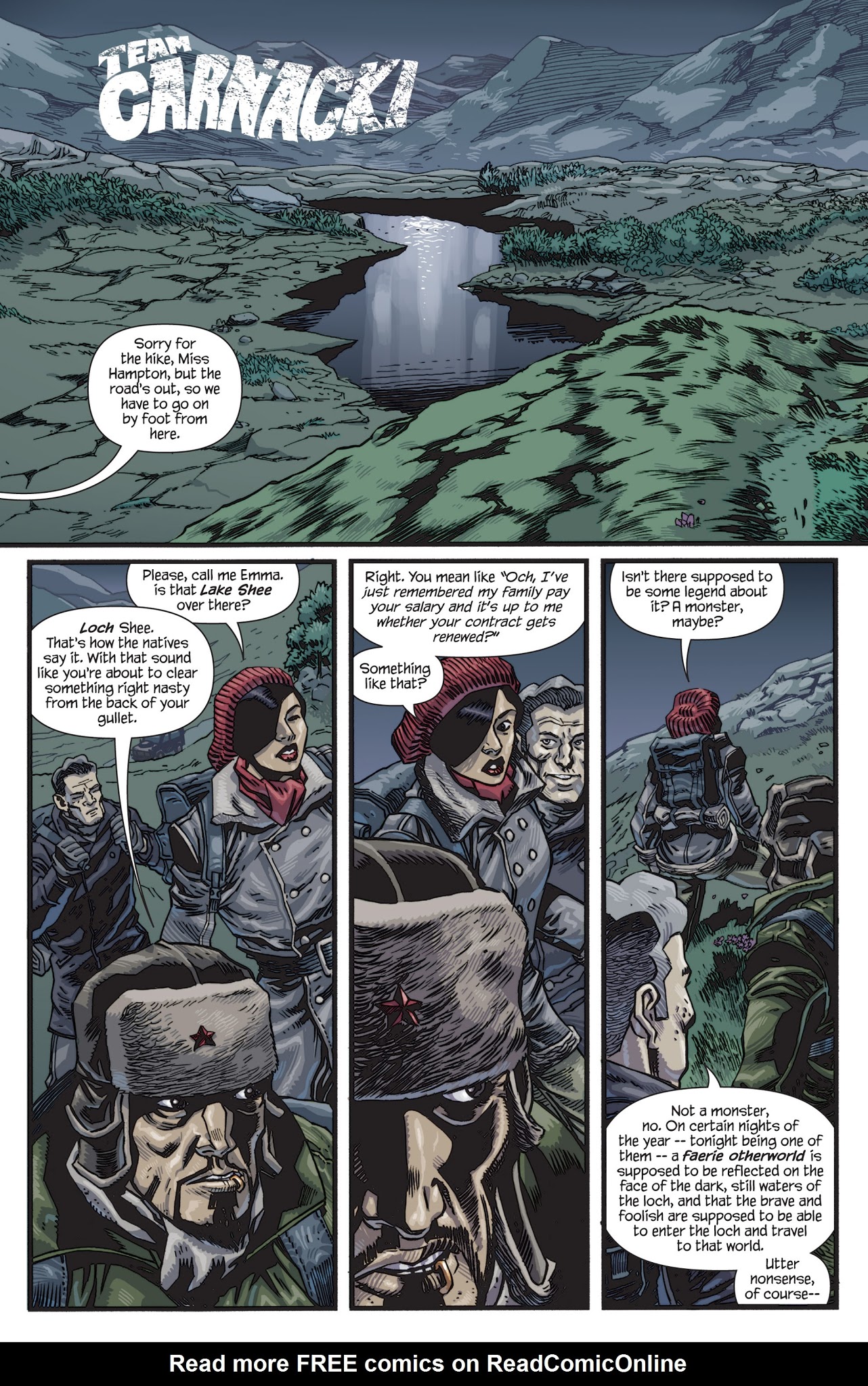 Read online Dept. of Monsterology: Sabbaticals comic -  Issue #1 - 3