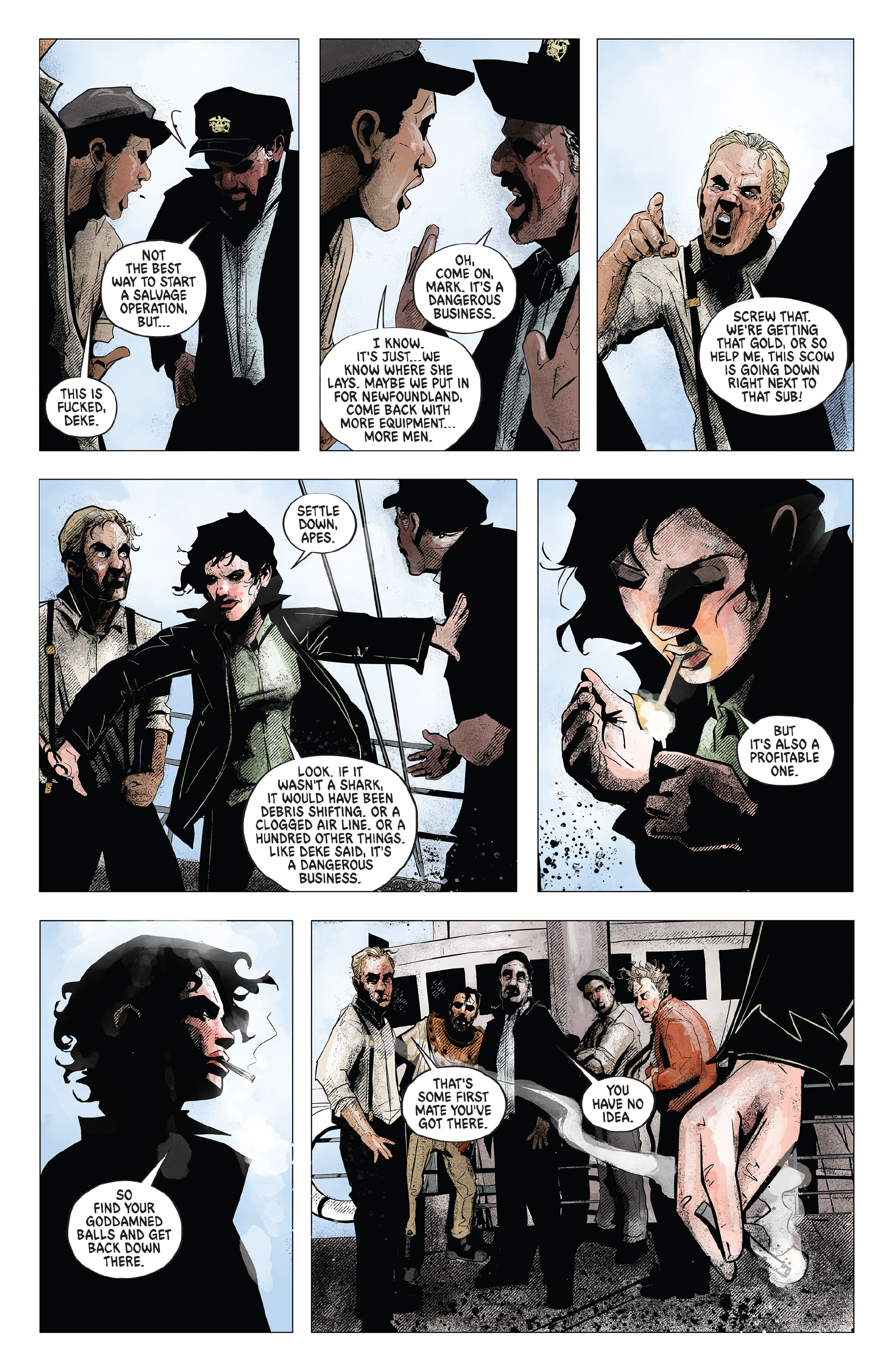 Read online Sea of Sorrows comic -  Issue #2 - 11