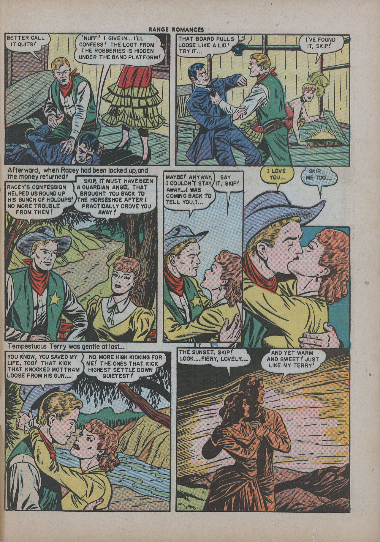 Read online Range Romances comic -  Issue #4 - 33