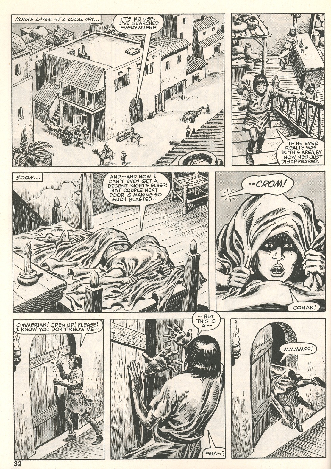 Read online The Savage Sword Of Conan comic -  Issue #109 - 34
