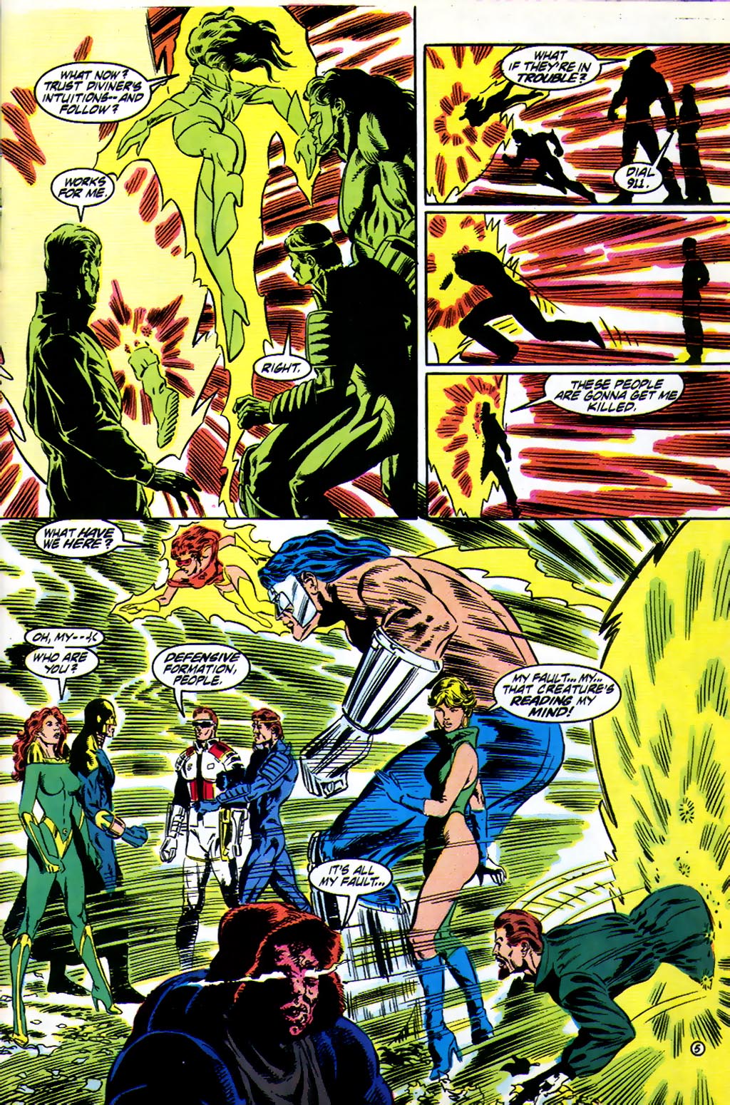 Read online Hero Alliance & Justice Machine: Identity Crisis comic -  Issue # Full - 7