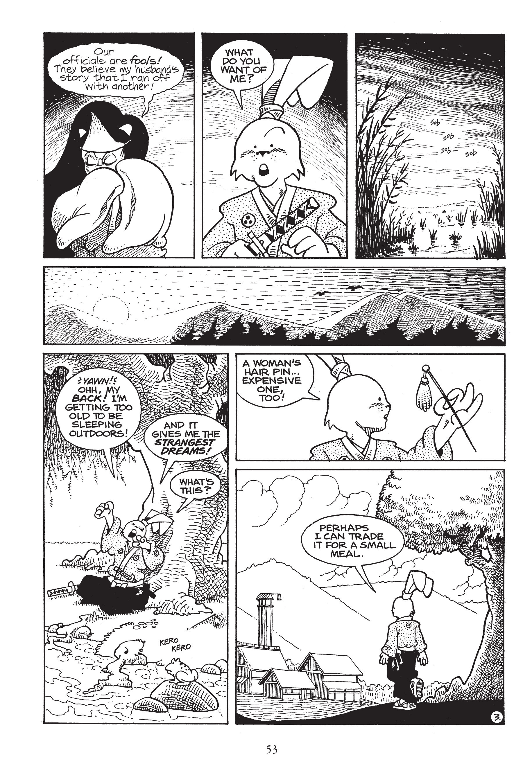 Read online Usagi Yojimbo (1987) comic -  Issue # _TPB 6 - 54