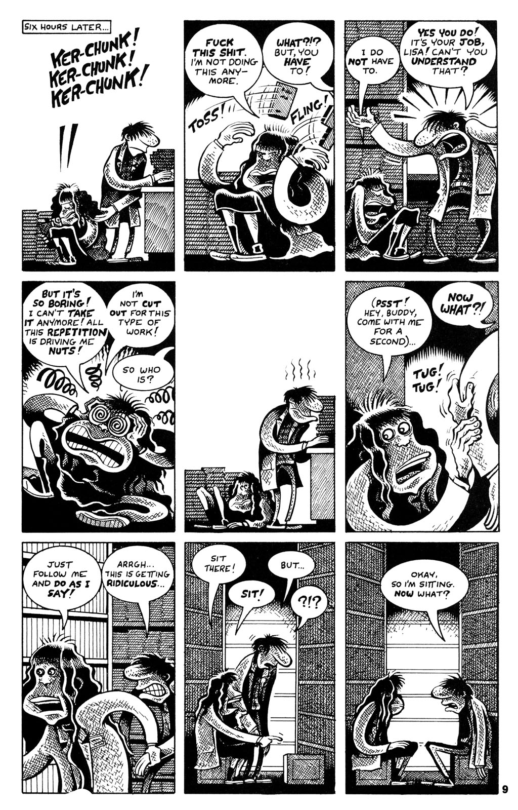 Read online Hate comic -  Issue #10 - 11