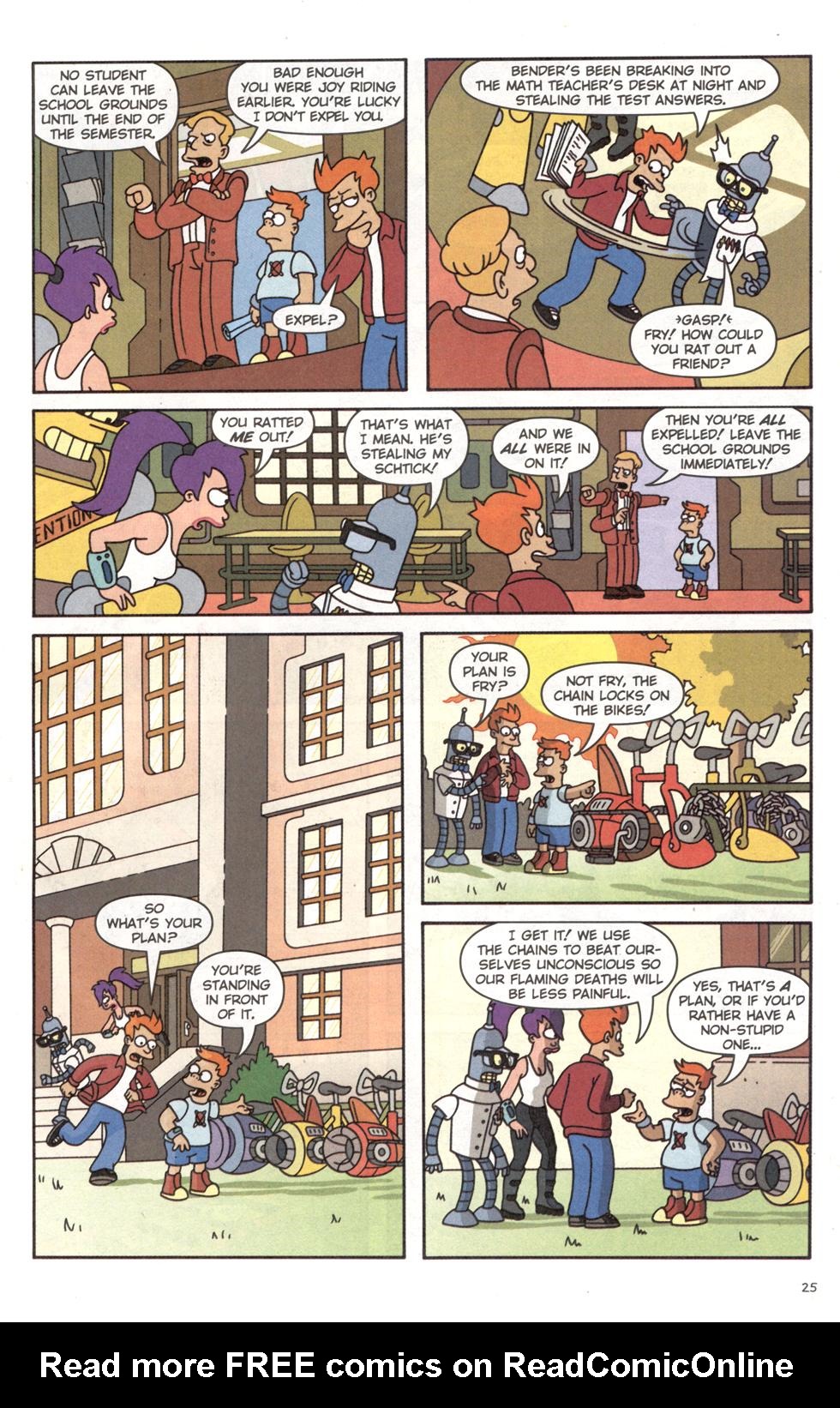 Read online Futurama Comics comic -  Issue #16 - 26