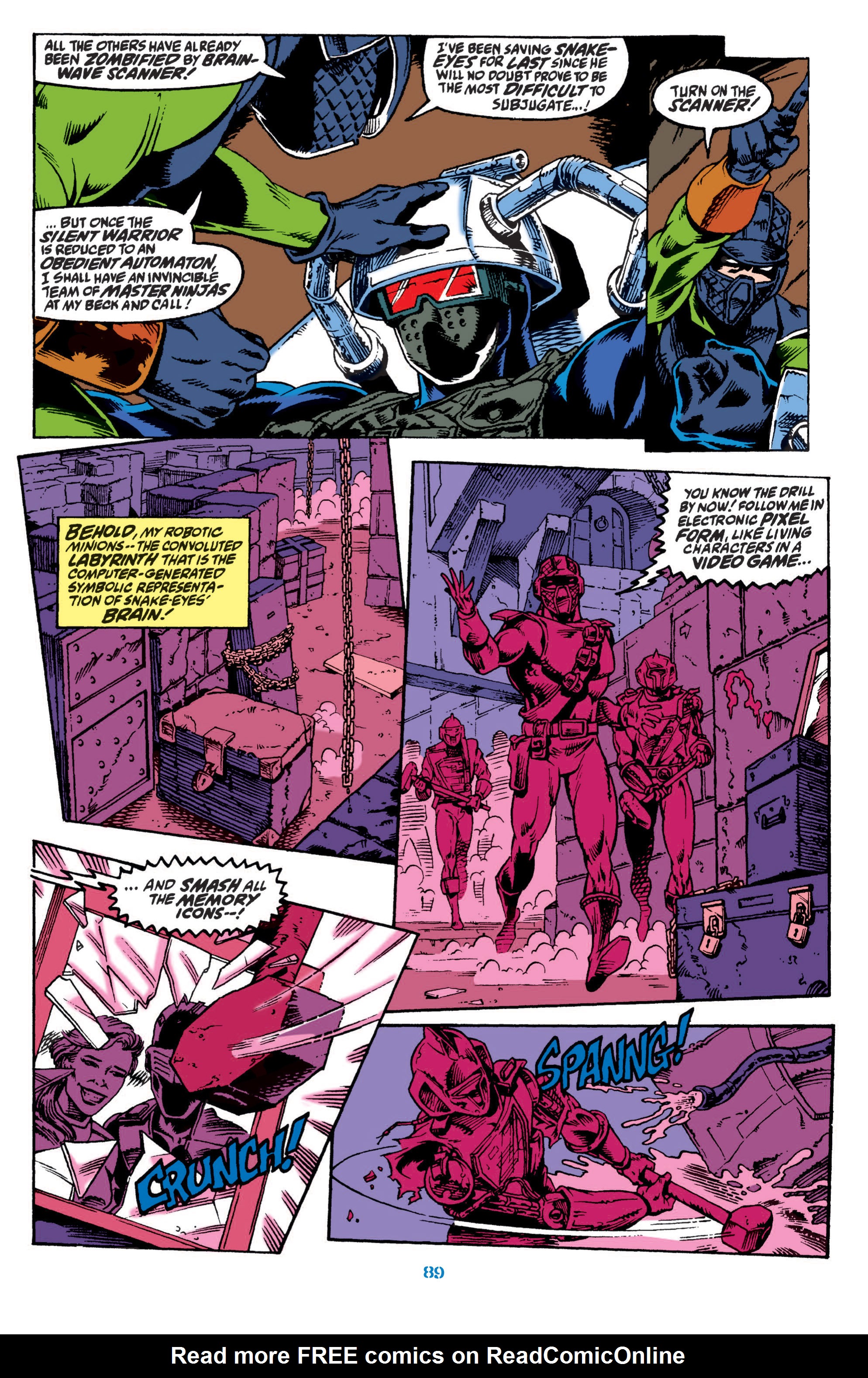 Read online Classic G.I. Joe comic -  Issue # TPB 13 (Part 1) - 90
