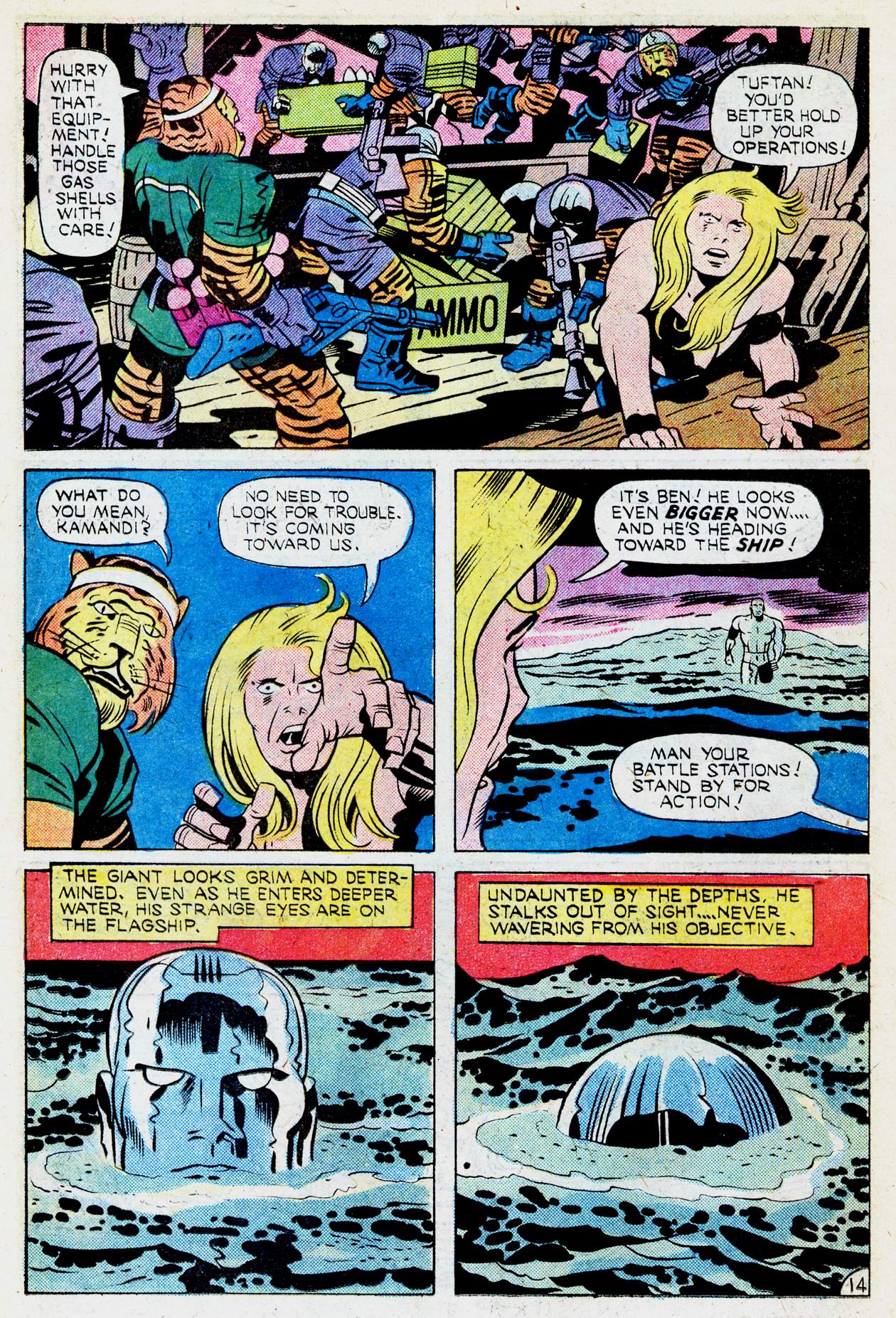 Read online Kamandi, The Last Boy On Earth comic -  Issue #31 - 16