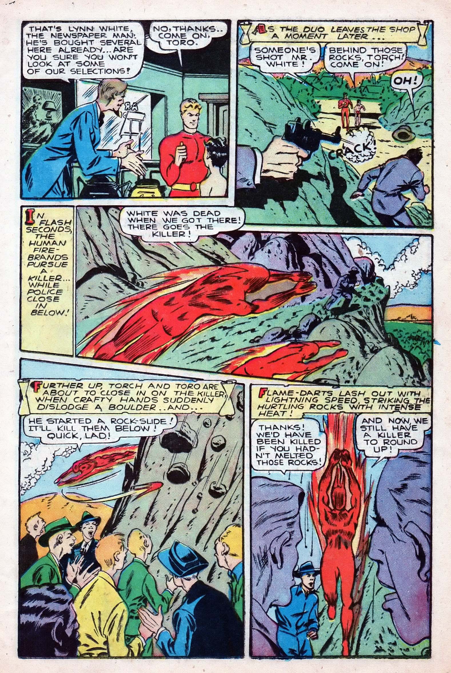 Read online The Human Torch (1940) comic -  Issue #21 - 15