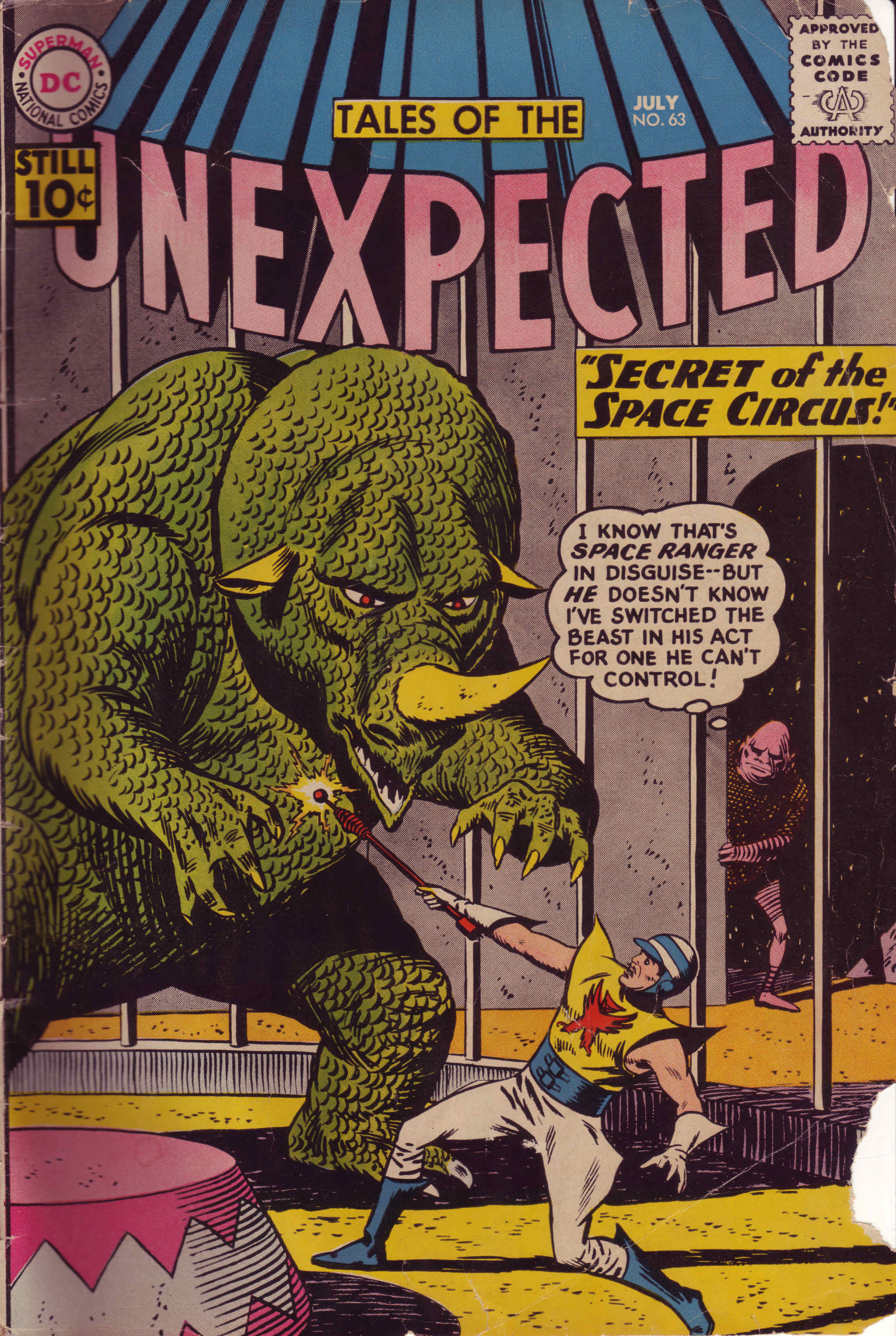 Read online Tales of the Unexpected comic -  Issue #63 - 1
