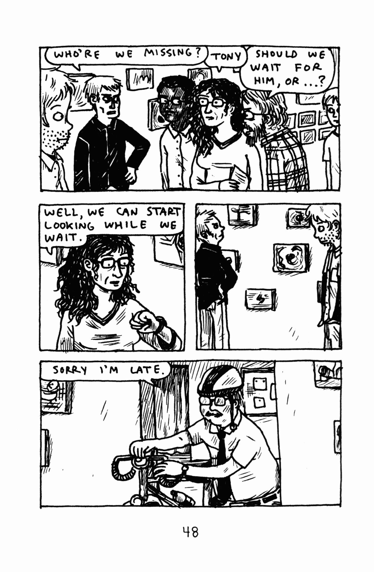 Read online Funny Misshapen Body: A Memoir comic -  Issue # TPB (Part 1) - 54