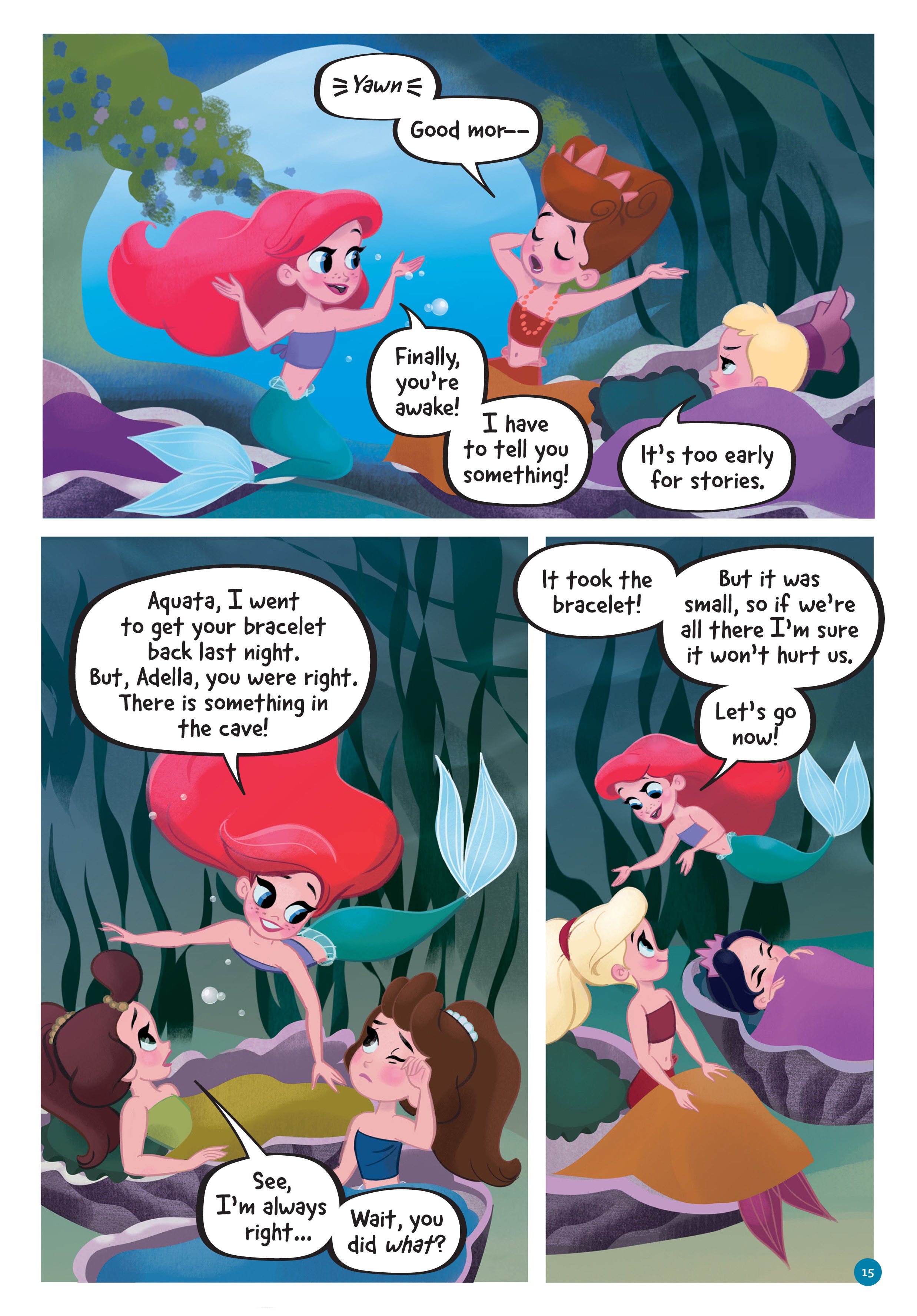 Read online Disney Princess: Ariel and the Sea Wolf comic -  Issue # Full - 13