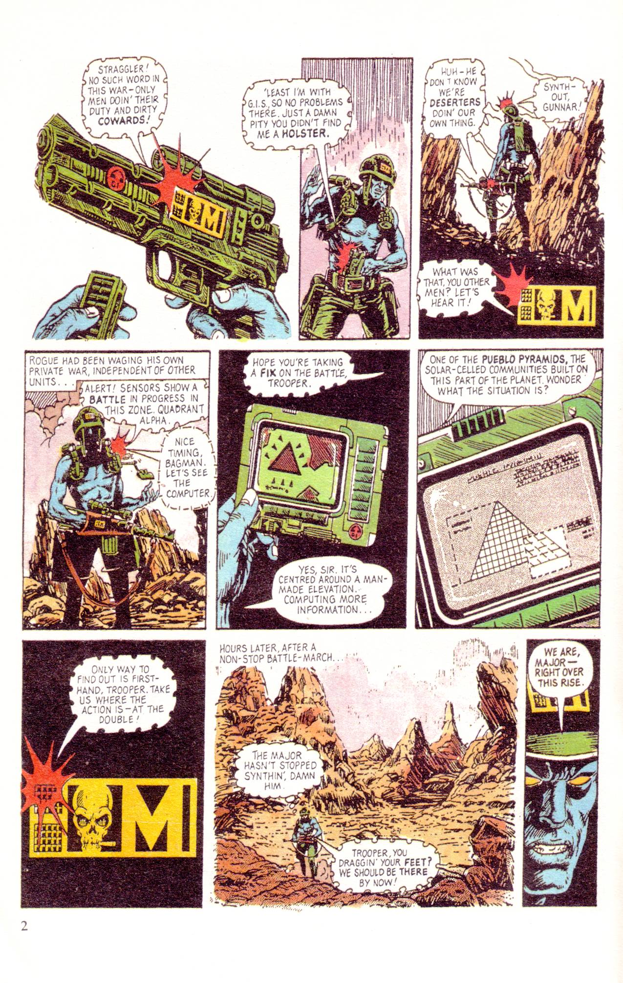 Read online Rogue Trooper (1986) comic -  Issue #12 - 3