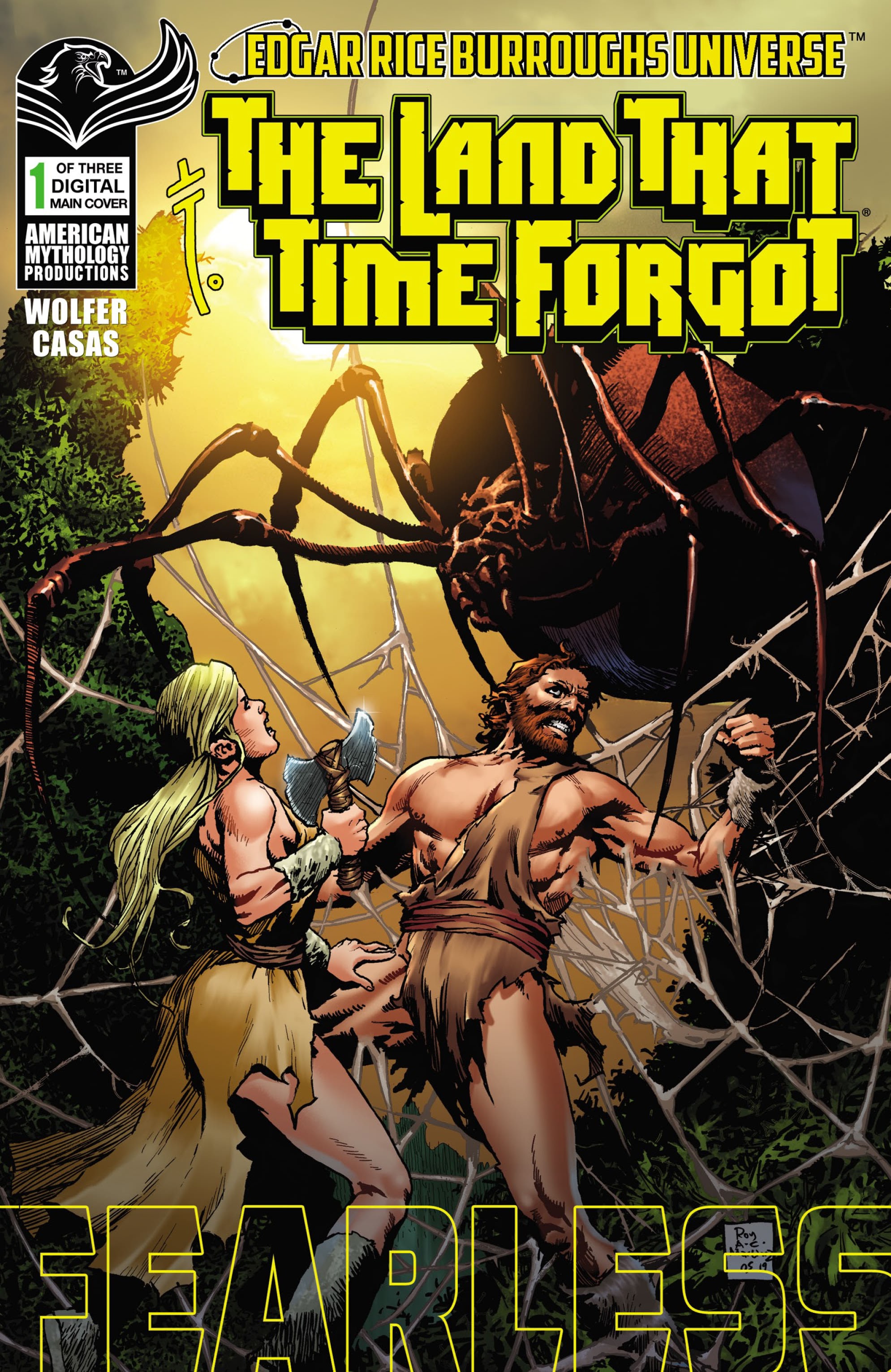 Read online The Land That Time Forgot: Fearless comic -  Issue #1 - 1