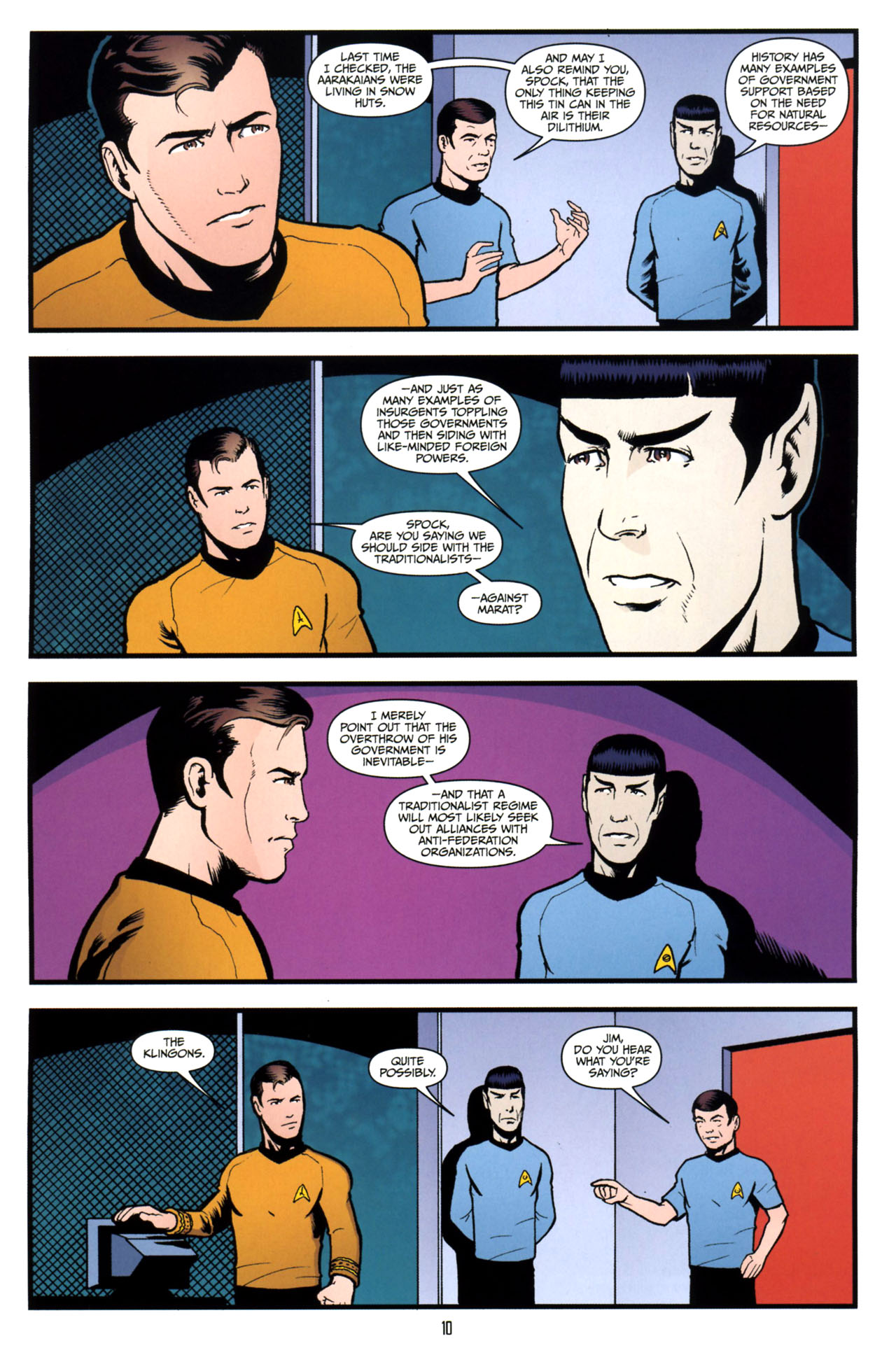 Read online Star Trek: Year Four comic -  Issue #2 - 11