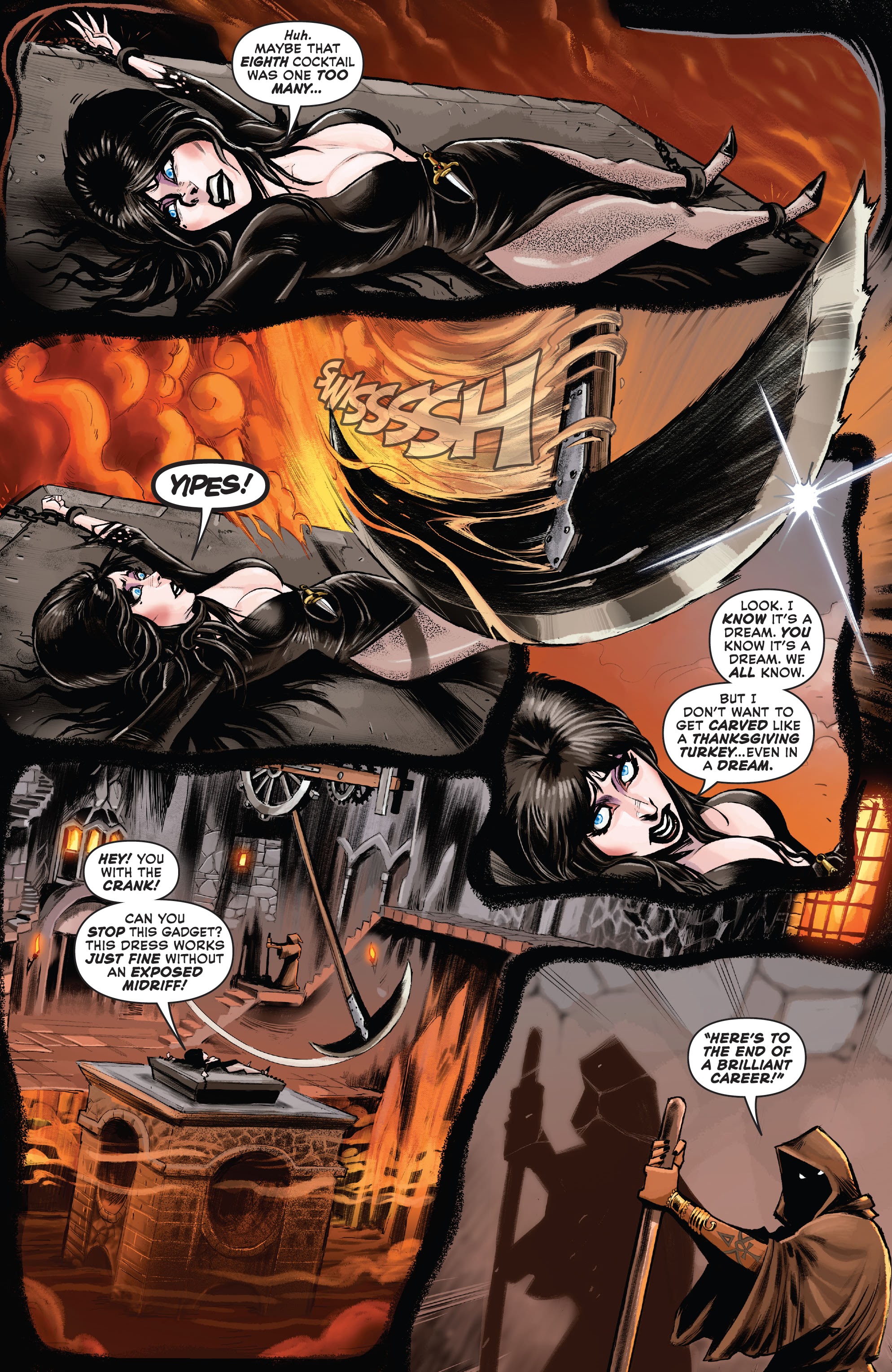 Read online Elvira Meets Vincent Price comic -  Issue #1 - 9