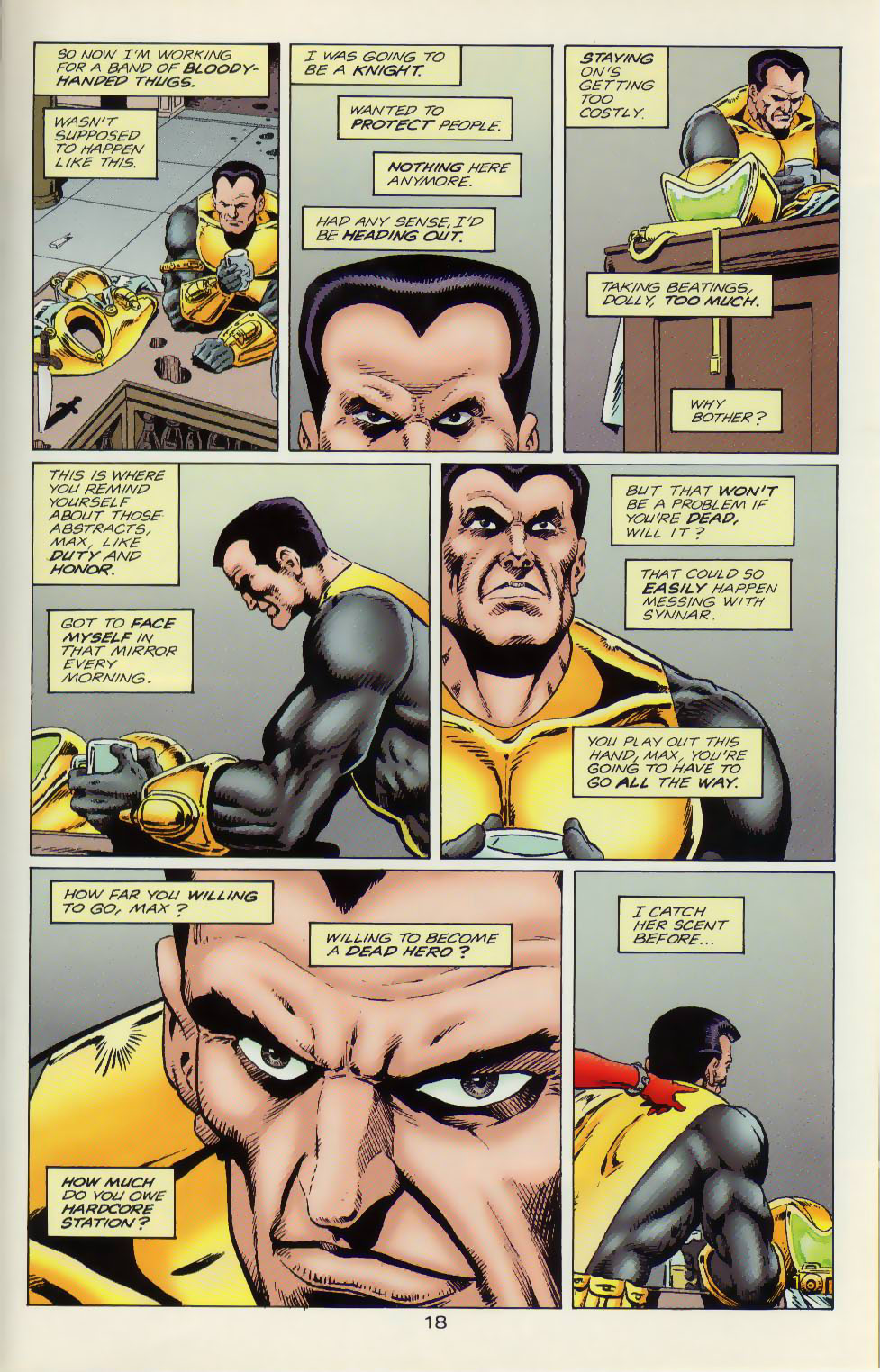 Read online Hardcore Station comic -  Issue #4 - 19