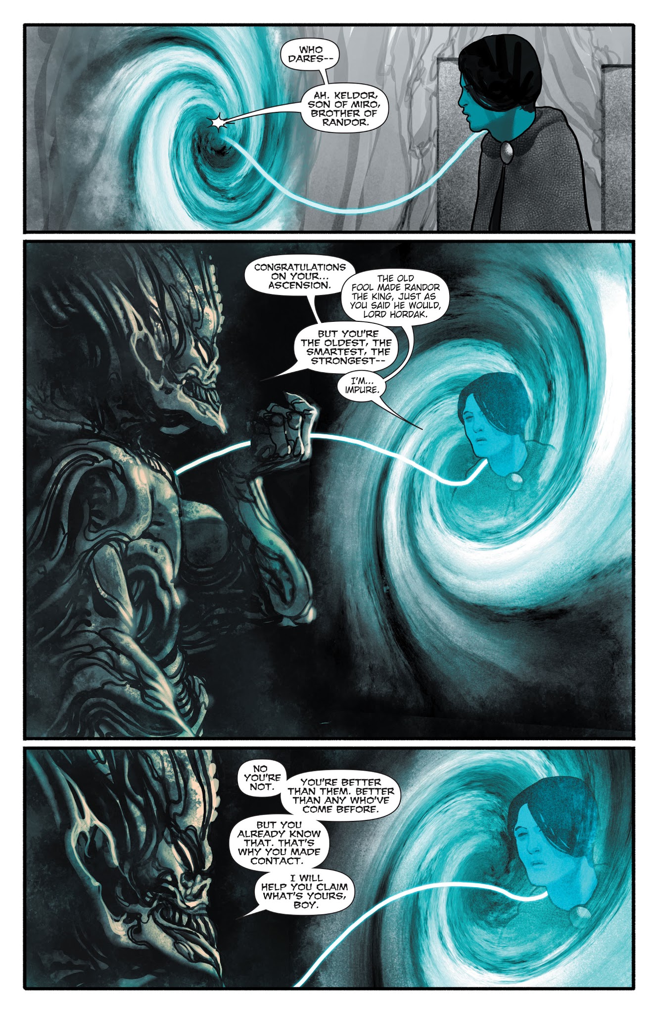 Read online Masters Of The Universe: The Origin Of Skeletor comic -  Issue # Full - 9