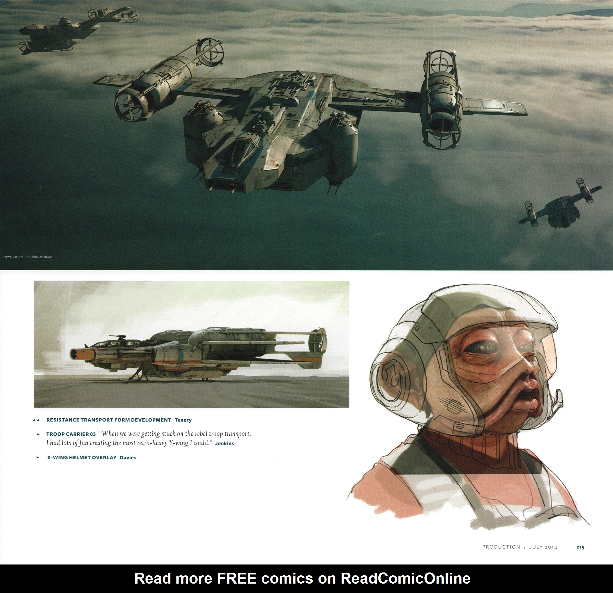 Read online Star Wars: The Art of Star Wars: The Force Awakens comic -  Issue # TPB (Part 3) - 16