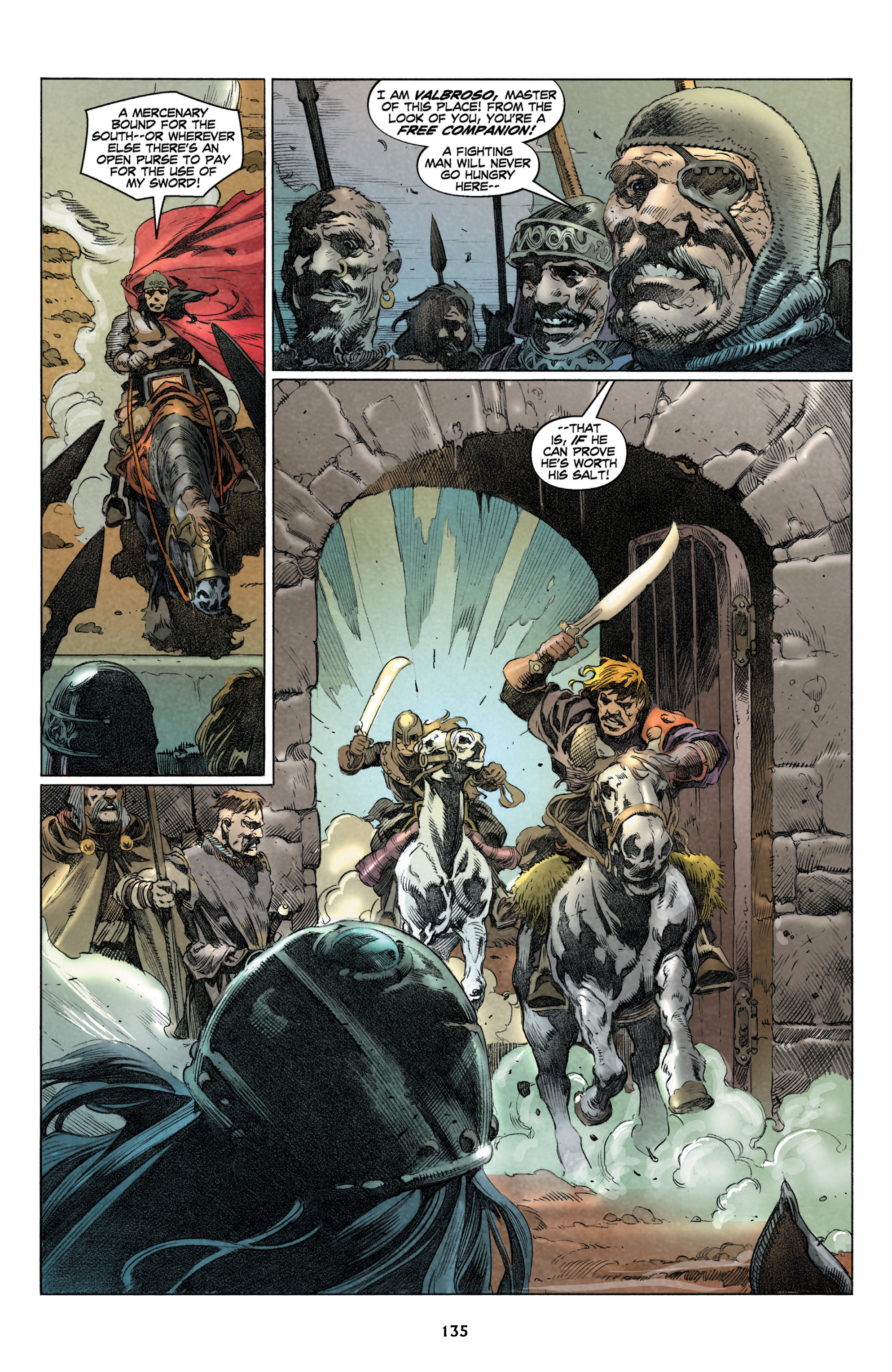 Read online King Conan: The Hour of the Dragon comic -  Issue # _TPB - 135