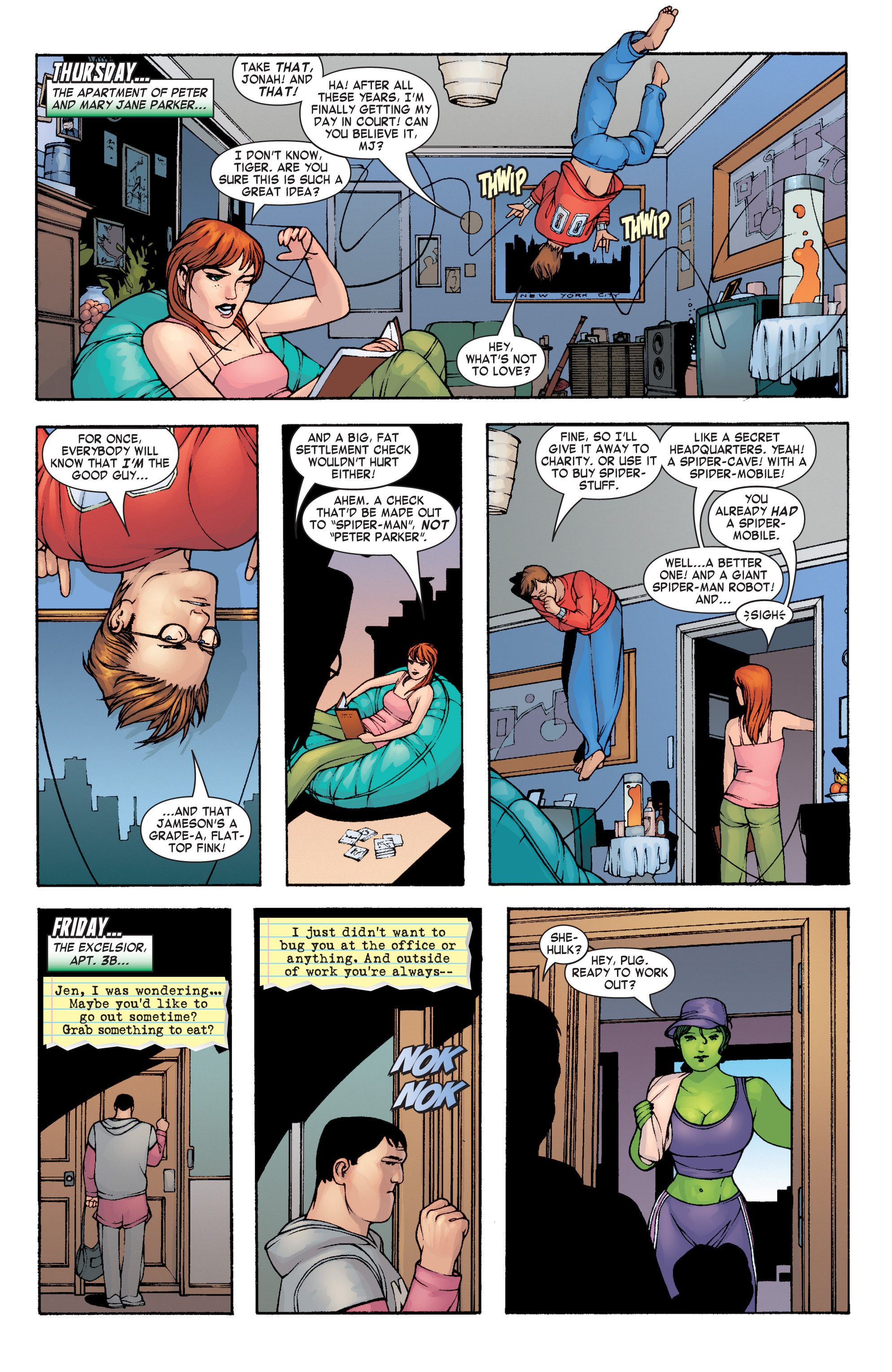 Read online She-Hulk (2004) comic -  Issue #4 - 5