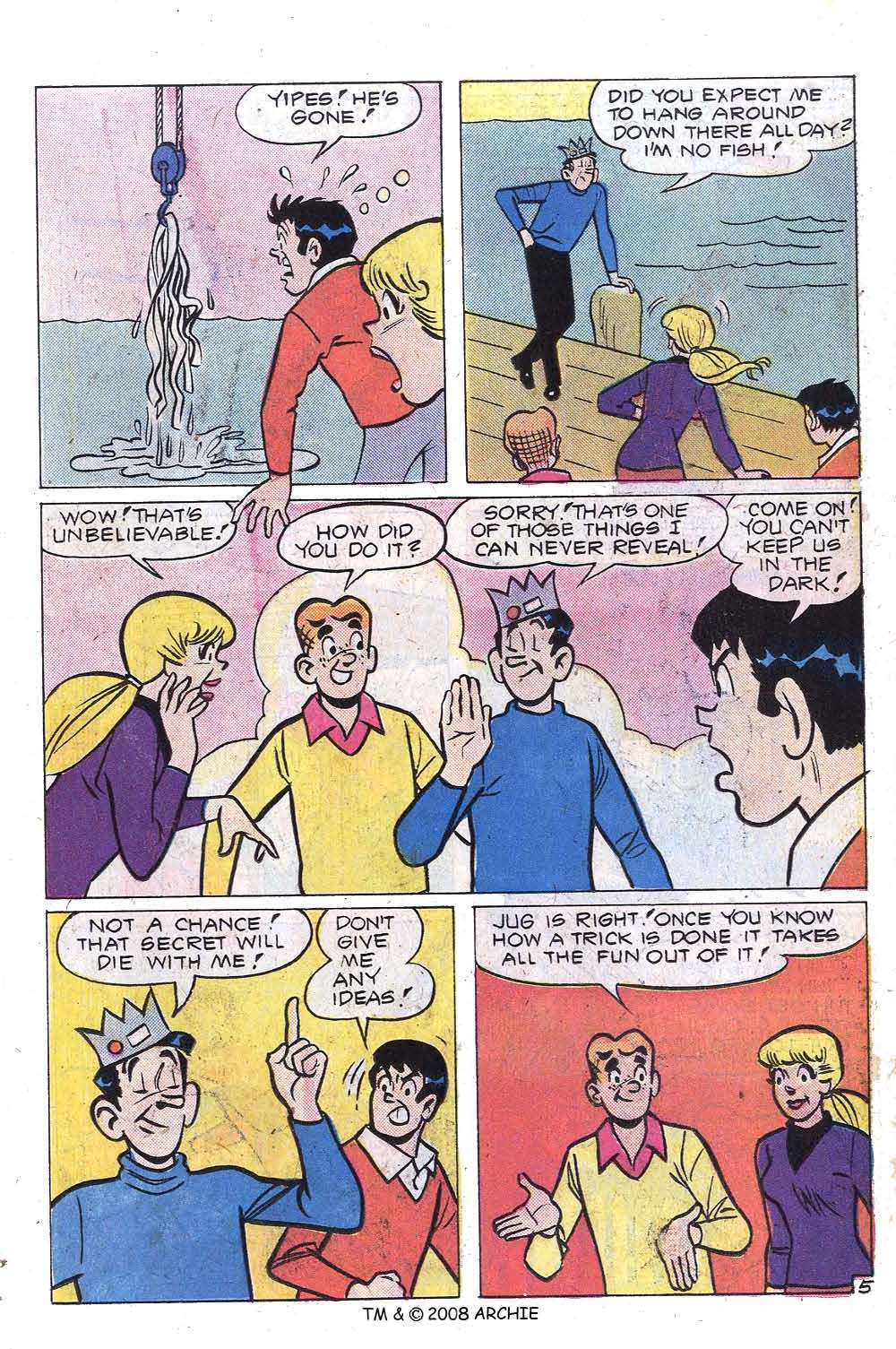 Read online Jughead (1965) comic -  Issue #255 - 7