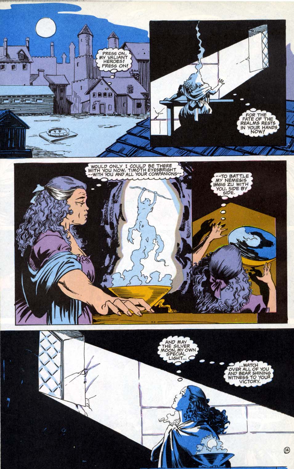 Read online Advanced Dungeons & Dragons comic -  Issue #4 - 14