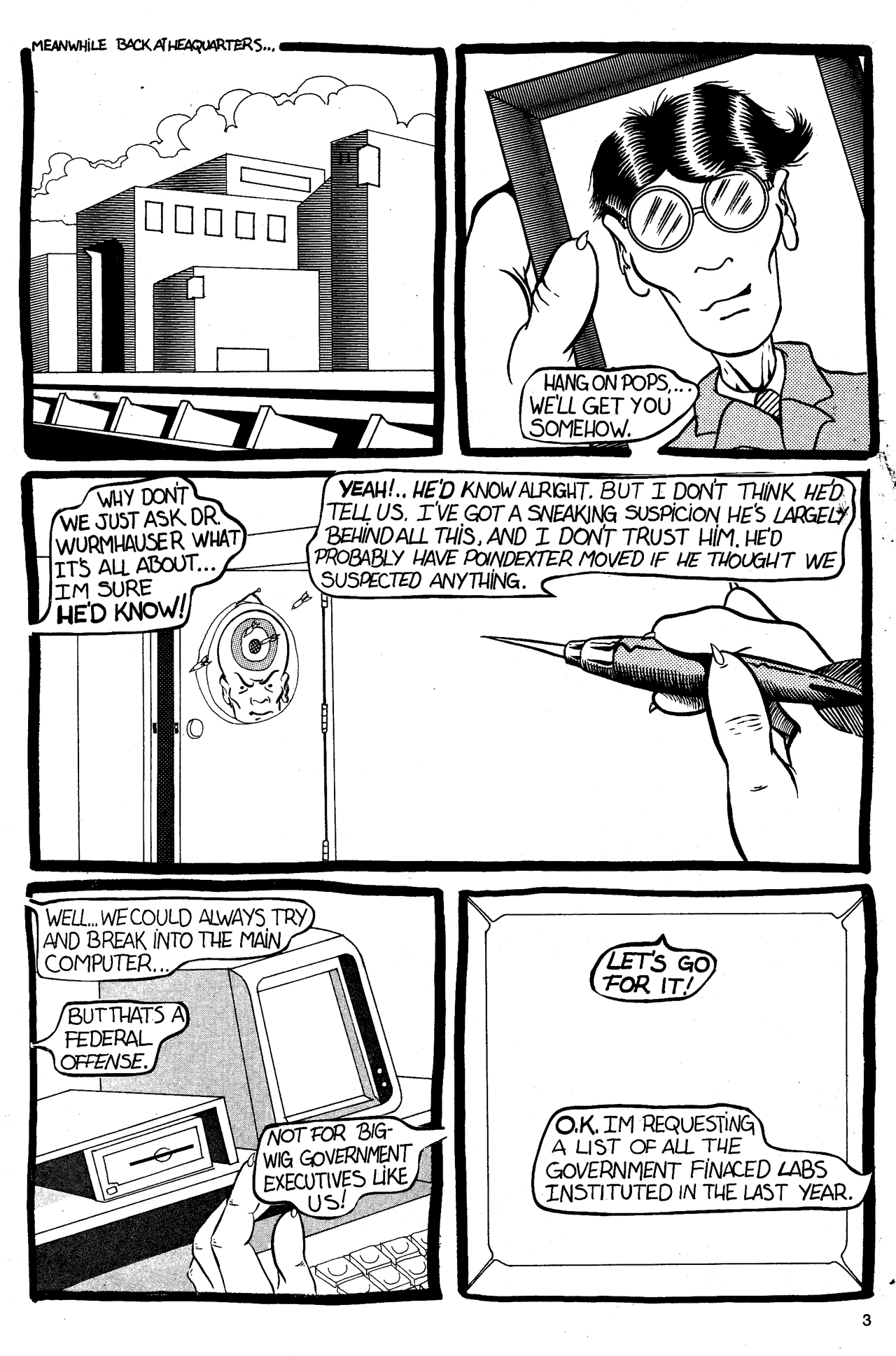 Read online Cold-Blooded Chameleon Commandos comic -  Issue #3 - 5