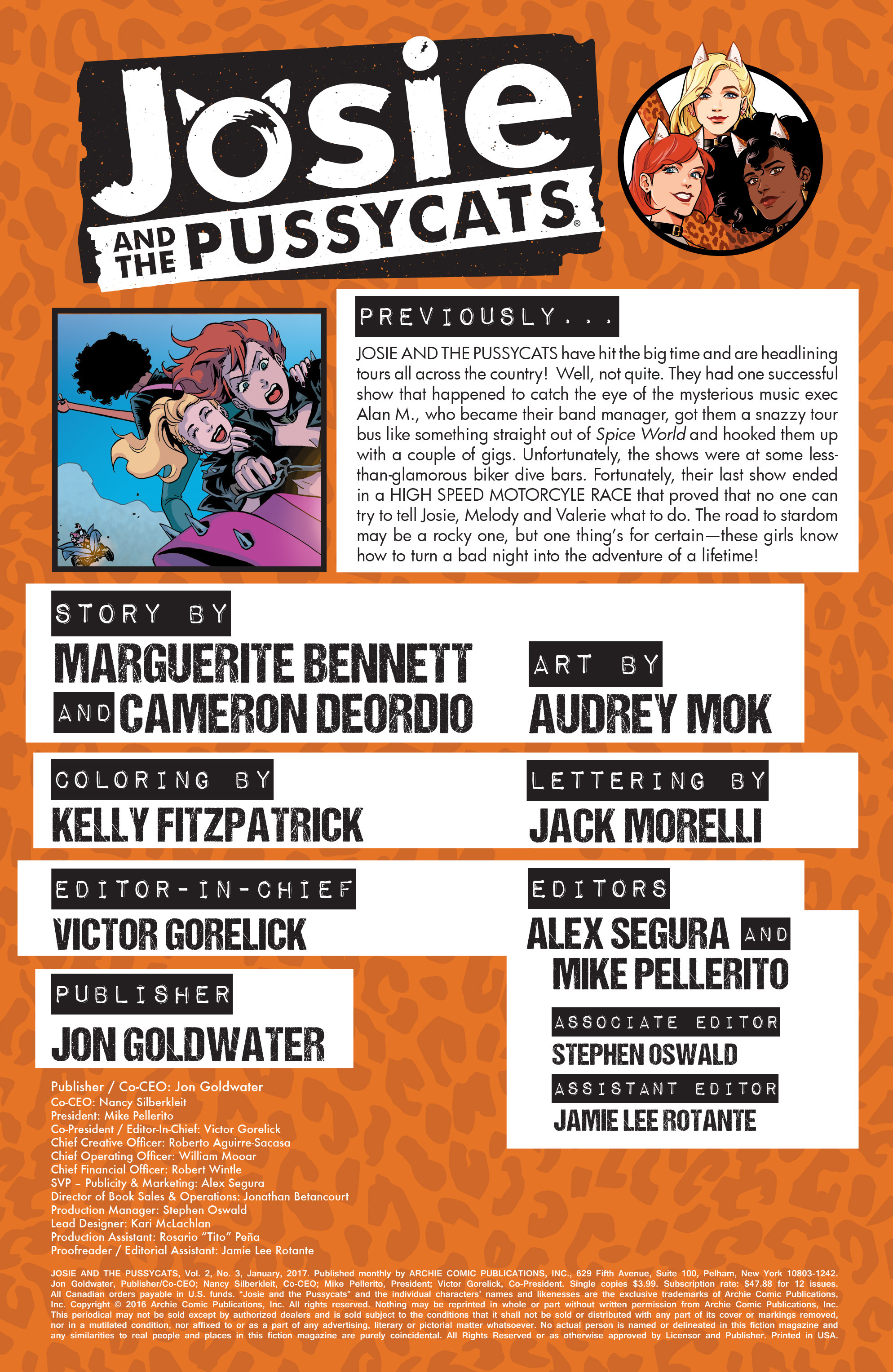 Read online Josie and the Pussycats comic -  Issue #3 - 2