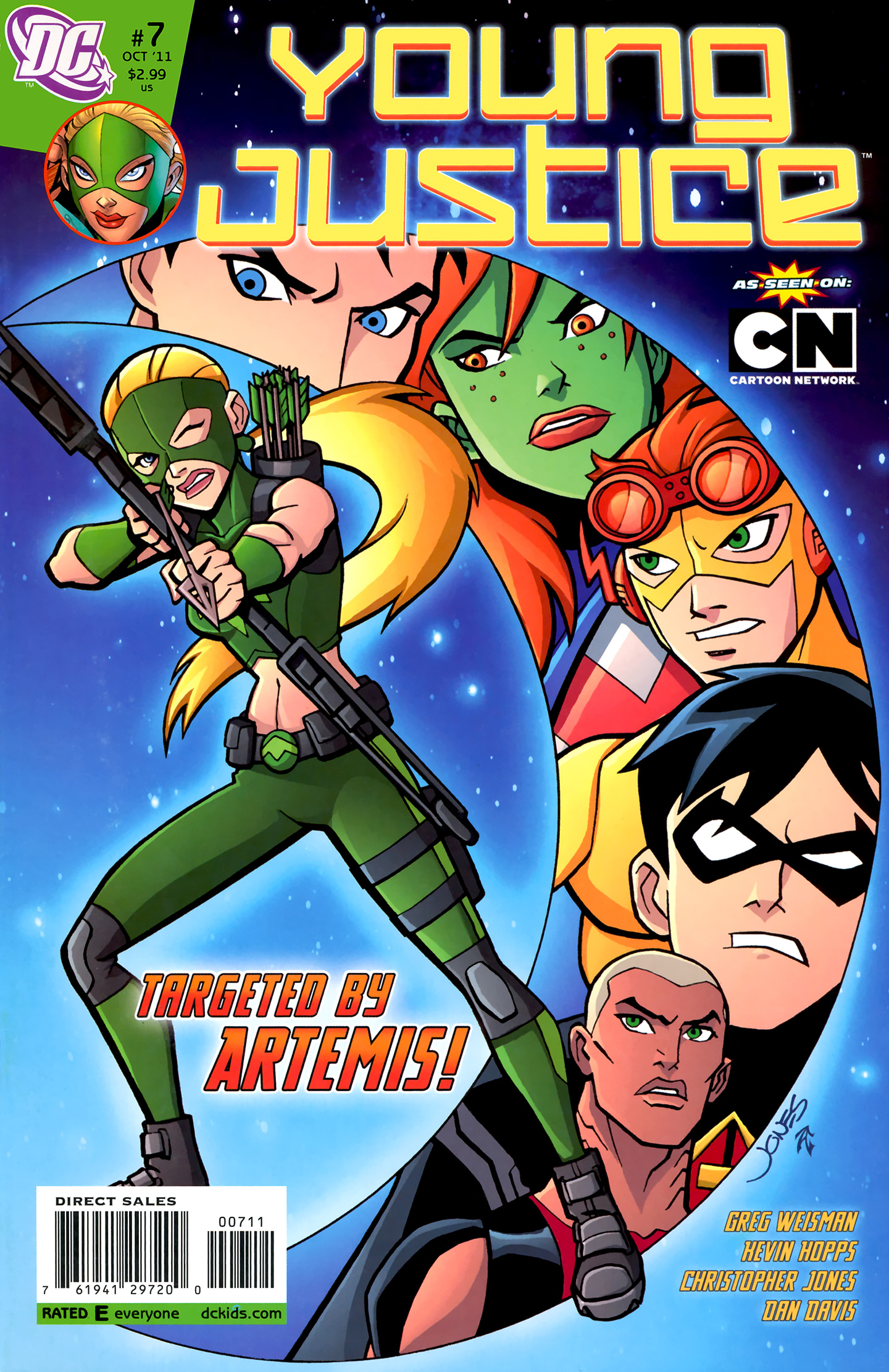 Read online Young Justice (2011) comic -  Issue #7 - 1