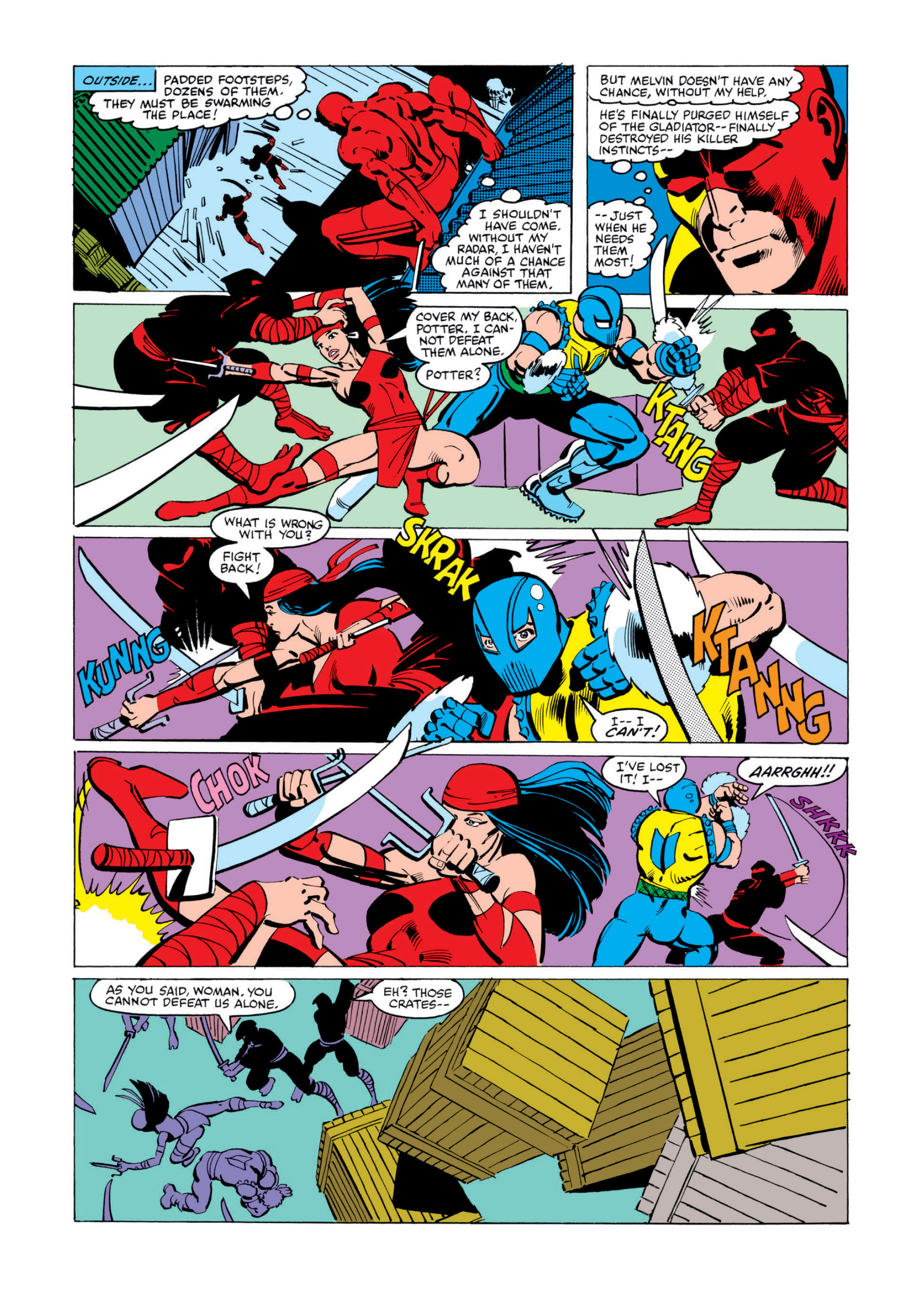 Read online Marvel Masterworks: Daredevil comic -  Issue # TPB 16 (Part 1) - 46