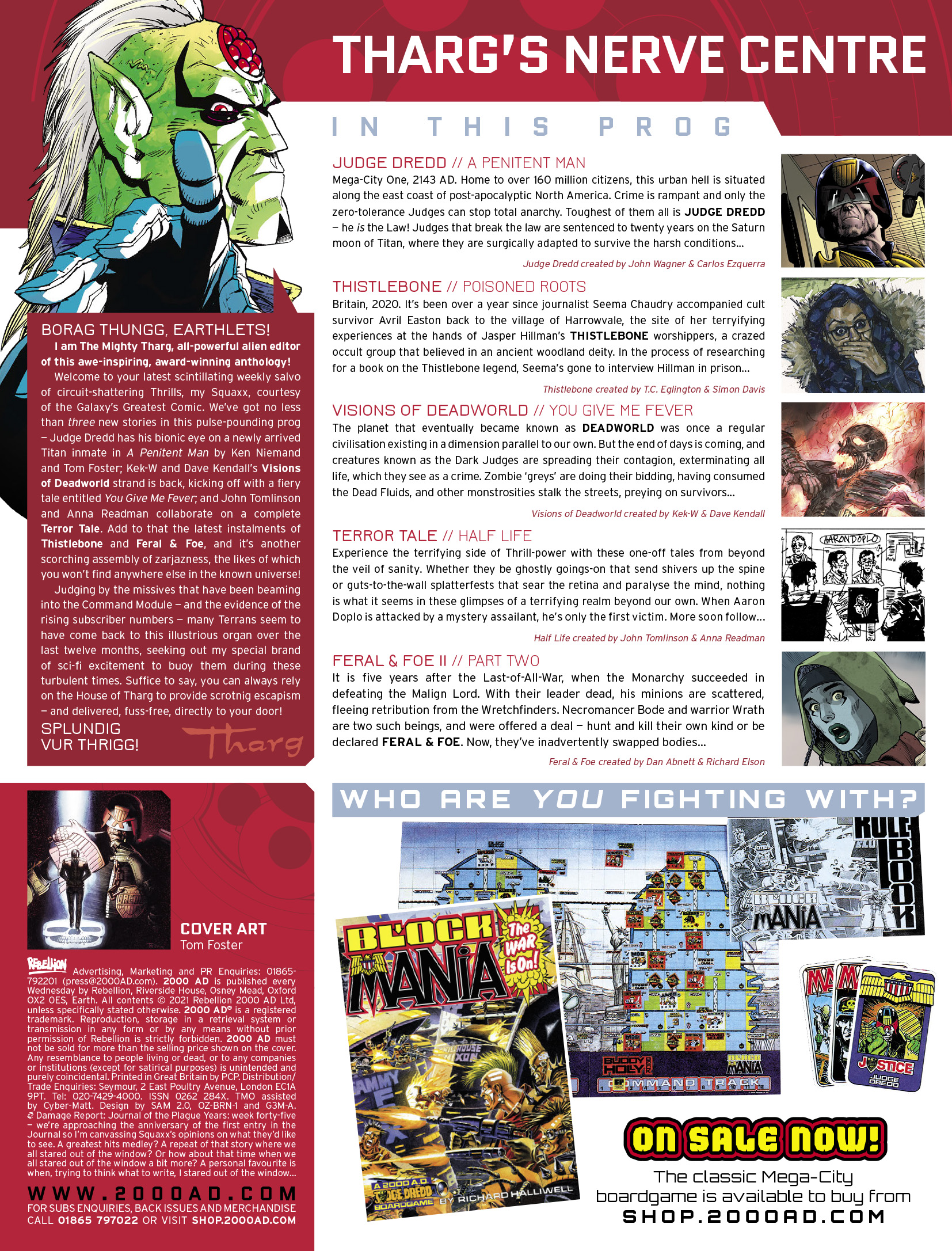 Read online 2000 AD comic -  Issue #2225 - 2