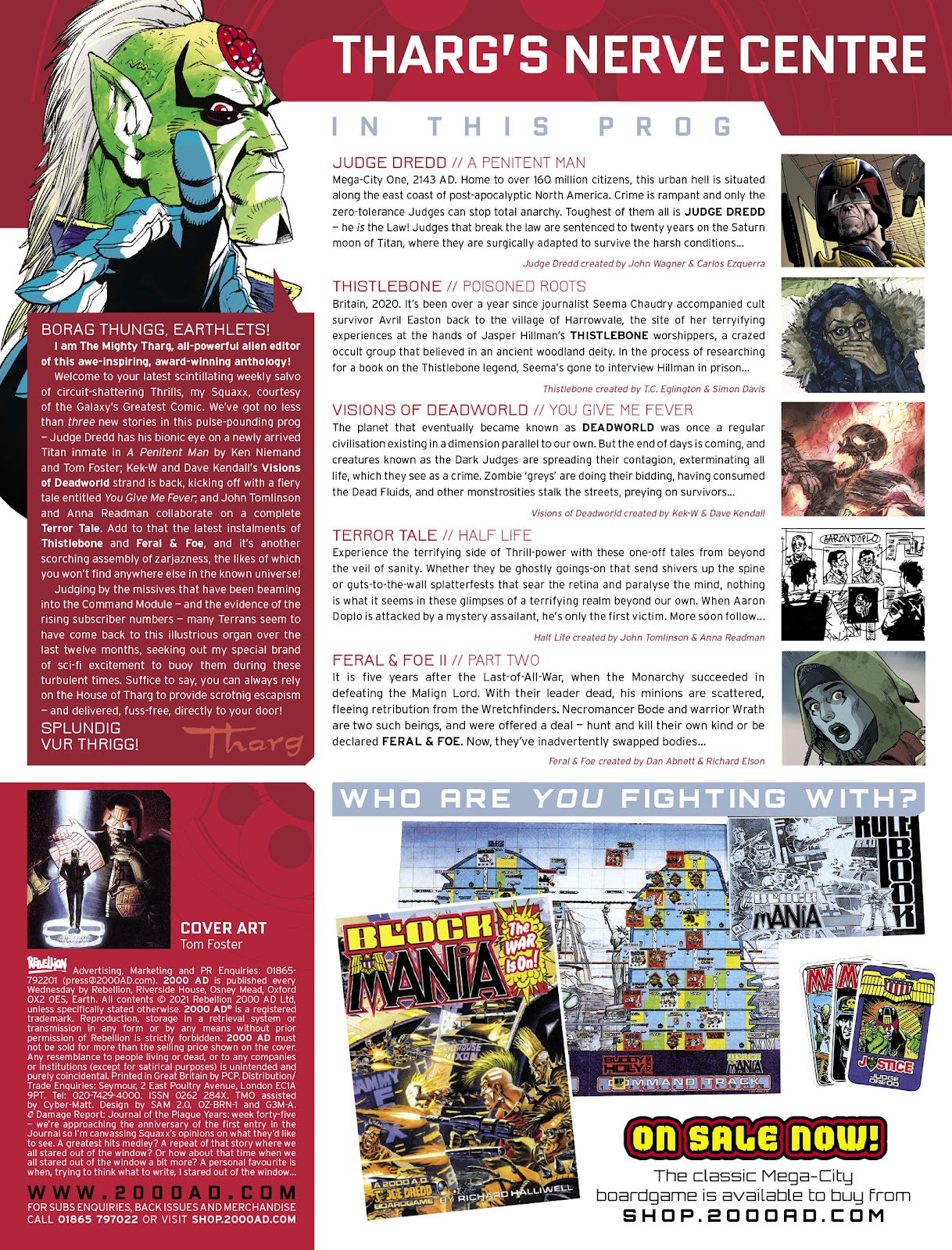 2000 AD issue 2225 - Page 2