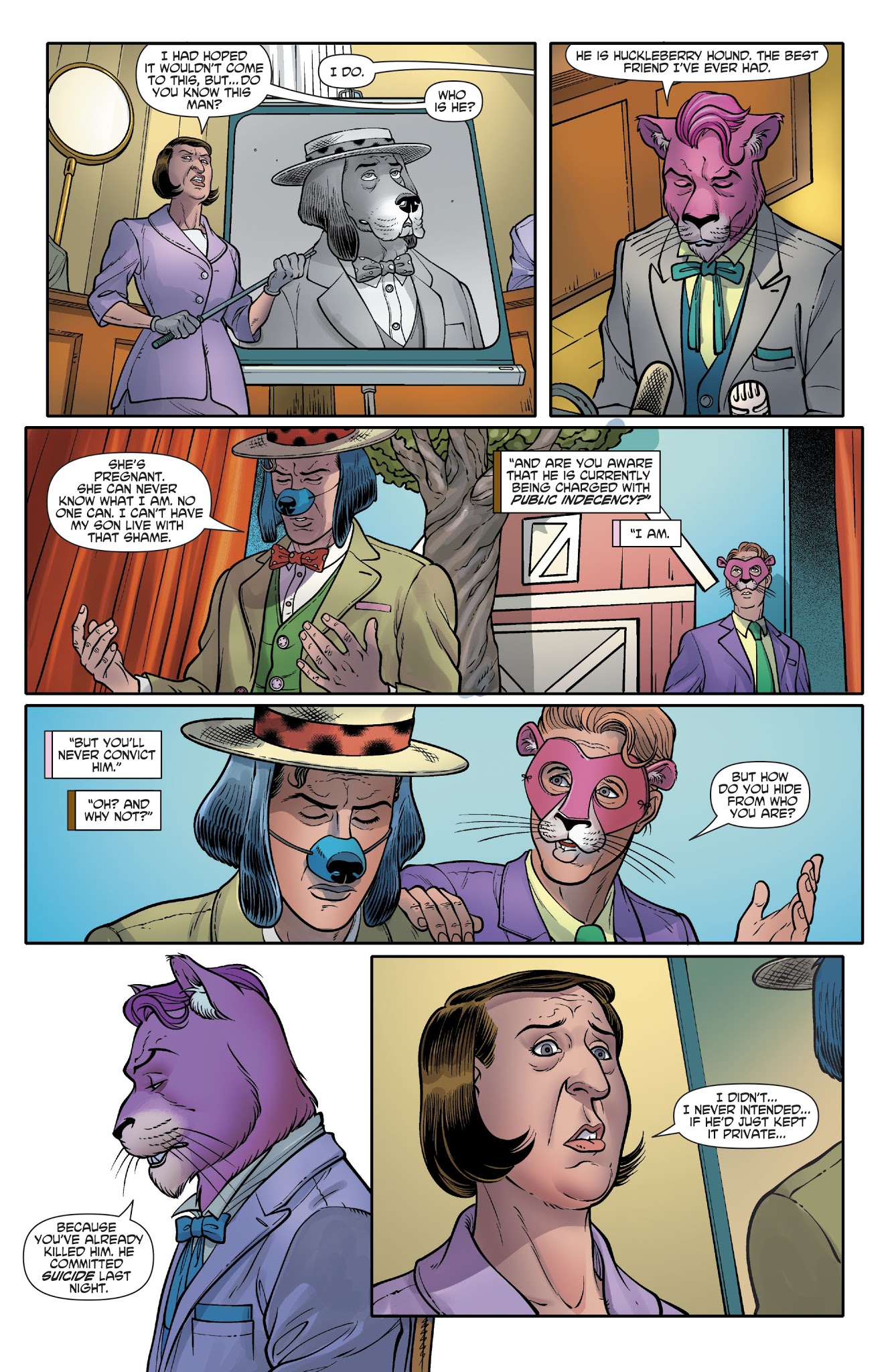 Read online Exit Stage Left: The Snagglepuss Chronicles comic -  Issue #5 - 23