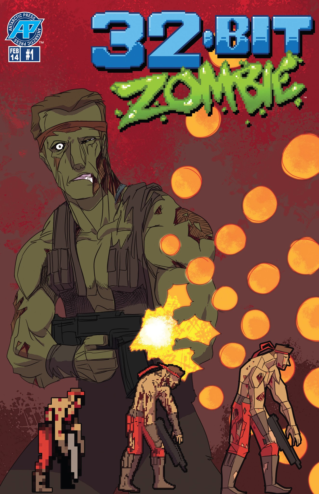 Read online 32-Bit Zombie comic -  Issue # Full - 1